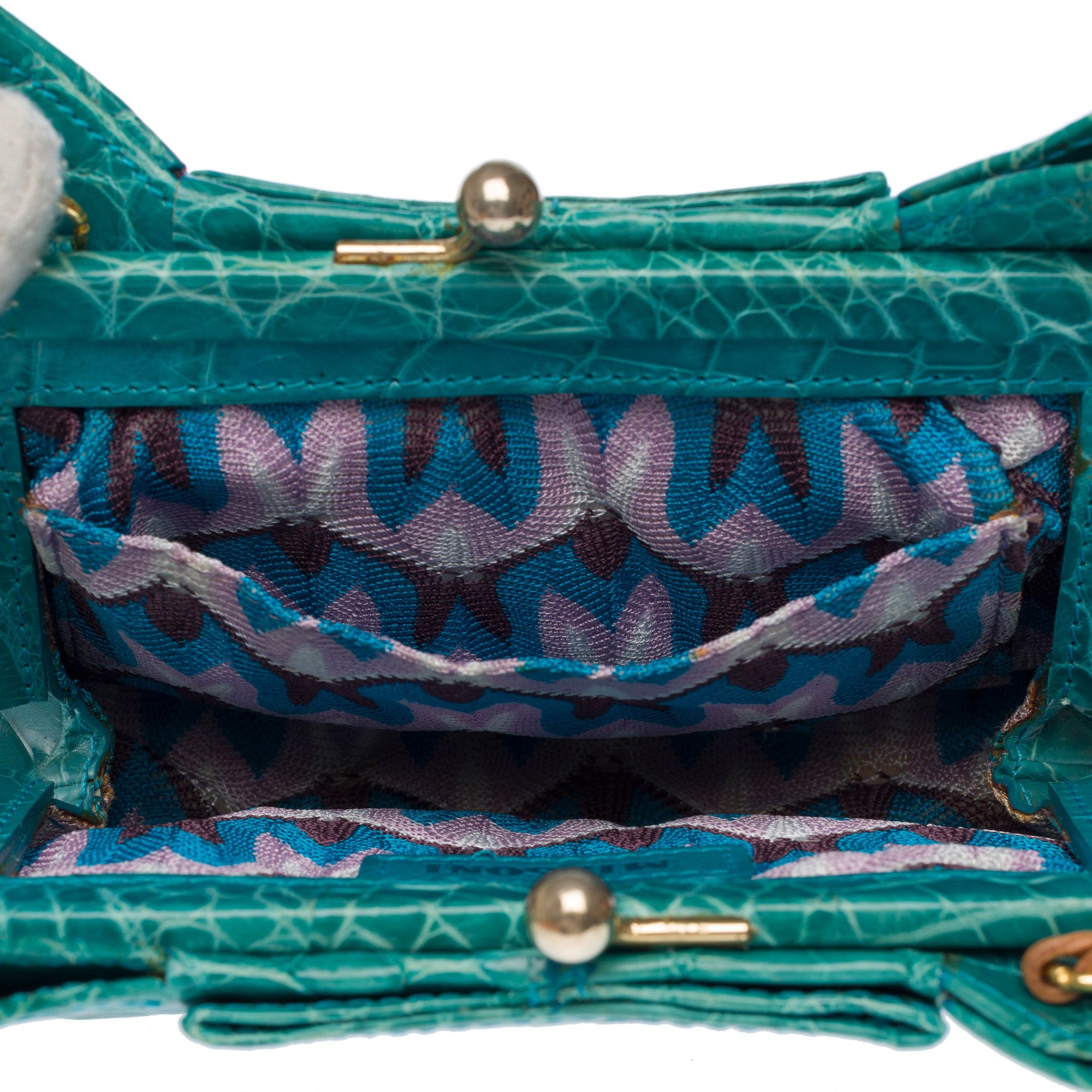 Missoni MISSONI in Green Crocodile Size ONE SIZE - 7 Thumbnail