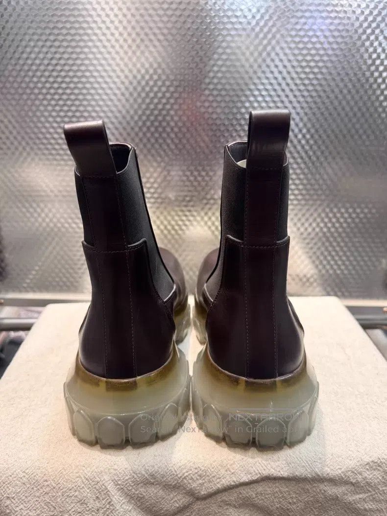 Rick Owens Rick Owens Chelsea boots with octopus soles and thick sole Size US 4.5 / IT 34.5 - 7 Thumbnail
