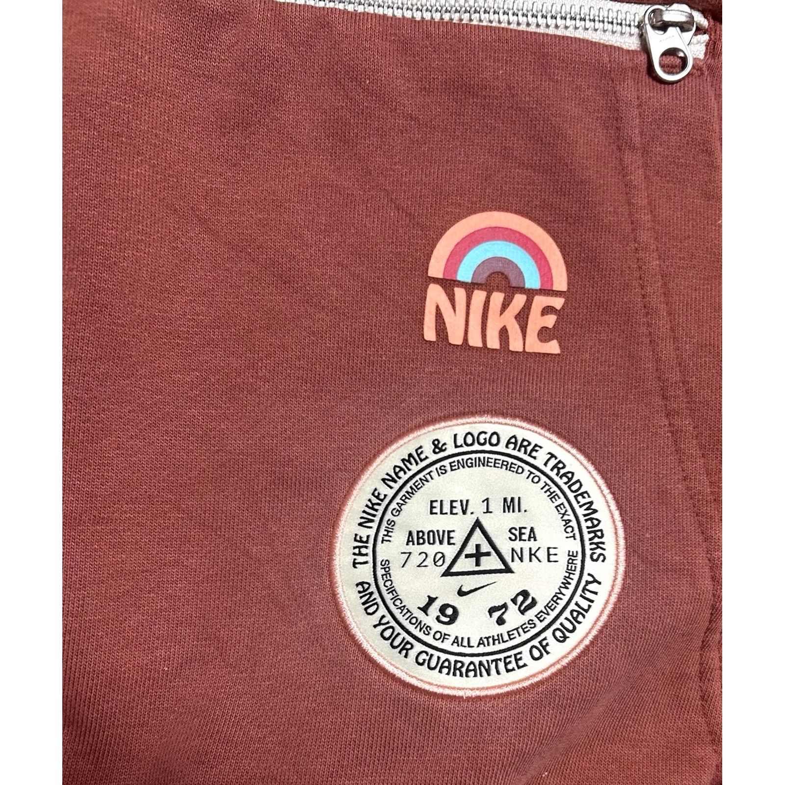 Nike Nike Hoodie Mens Medium Red Dri-FIT The Organic High Graphic Sweatshirt Sweater Size US M / EU 48-50 / 2 - 5 Thumbnail
