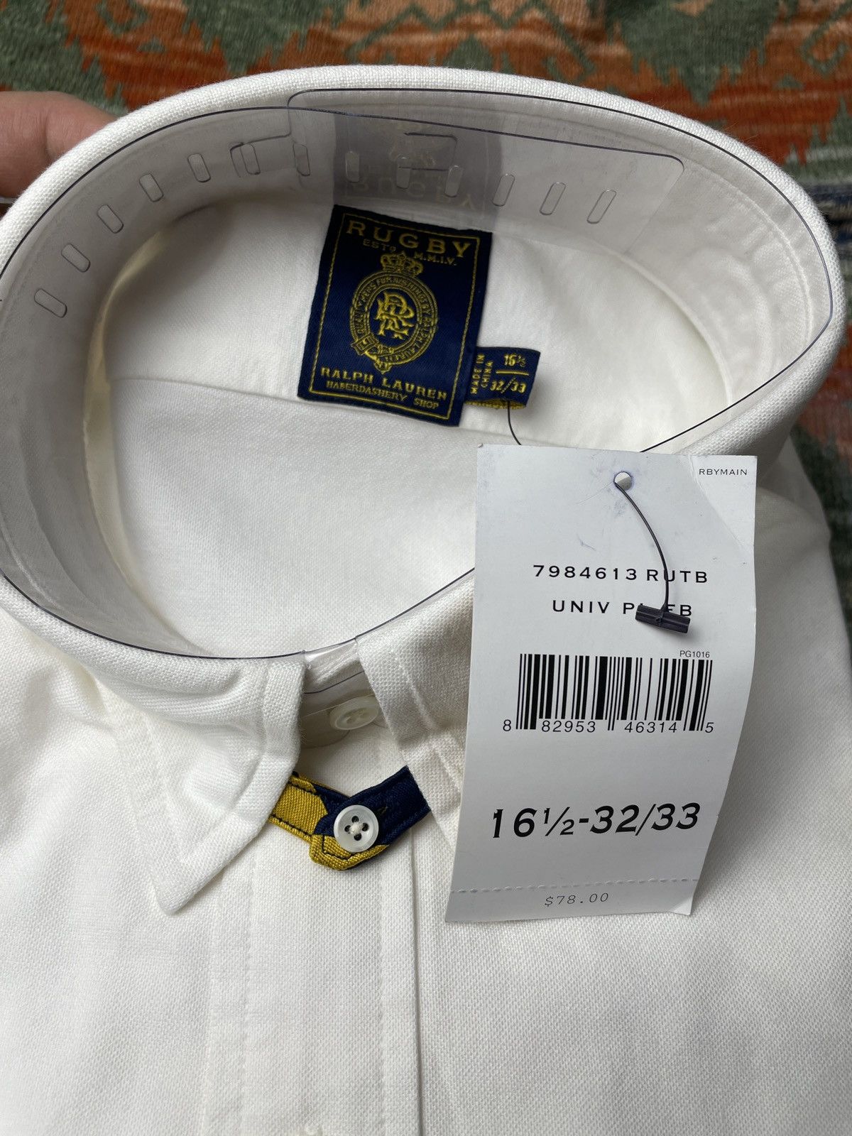 Rugby Ralph Lauren Rugby Ralph Lauren Long Sleeve Shirt Size 40L - 8 Thumbnail