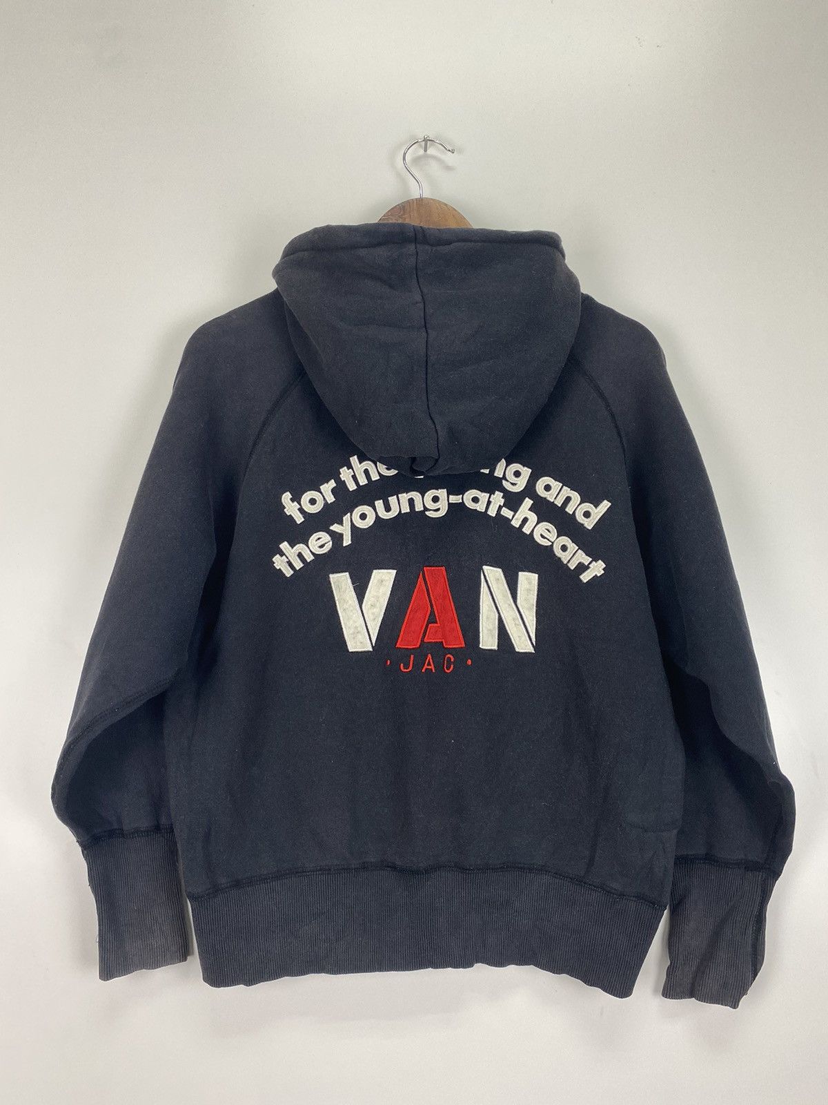 Van × Vintage Vintage Van Jac big logo hoodies Size US S / EU 44-46 / 1 - 2 Thumbnail