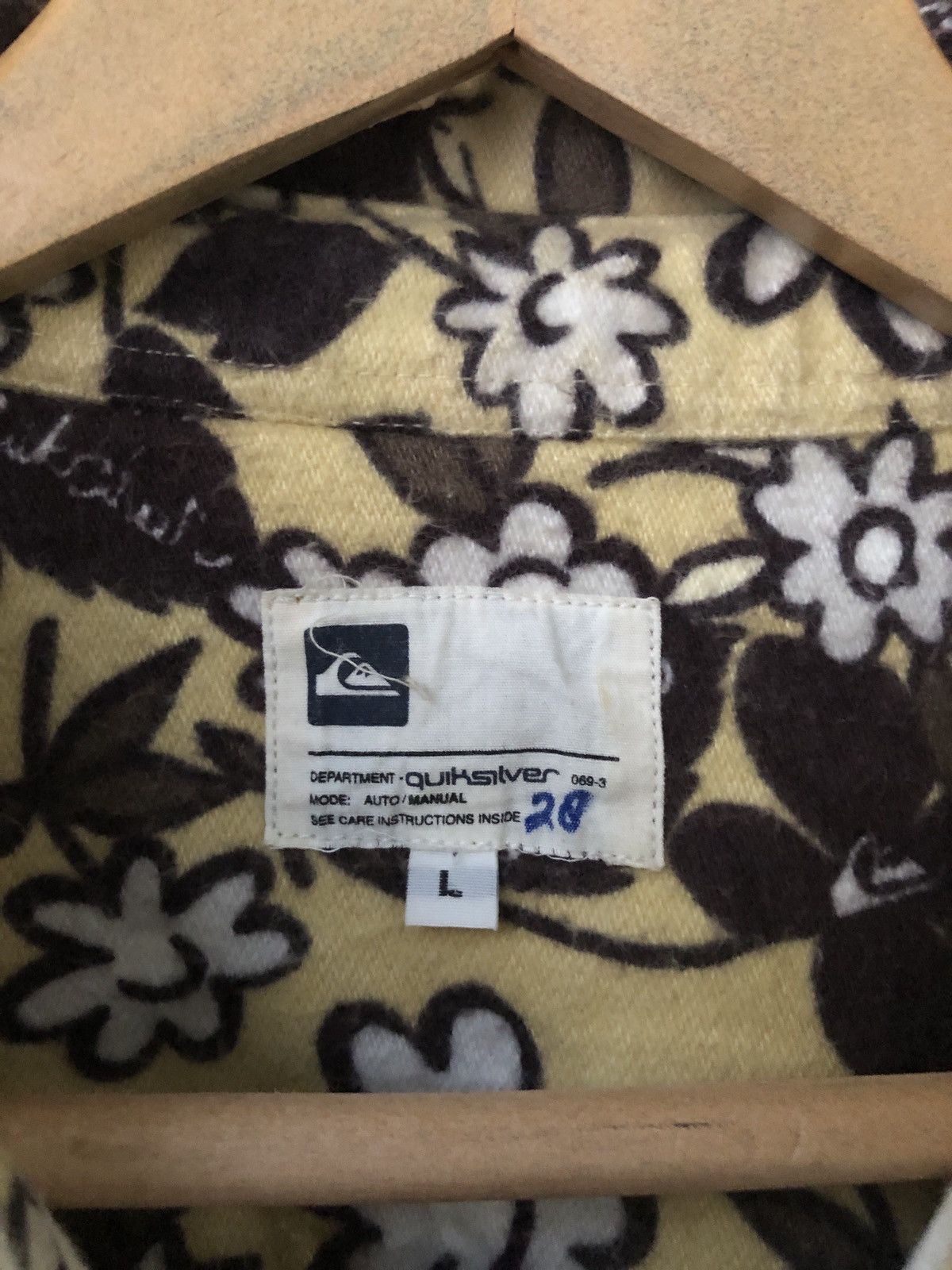 Quiksilver × Vintage VINTAGE QUIKSILVER SURF FLOWER BUTTON UP SHIRT HAWAII Size US XL / EU 56 / 4 - 9 Thumbnail