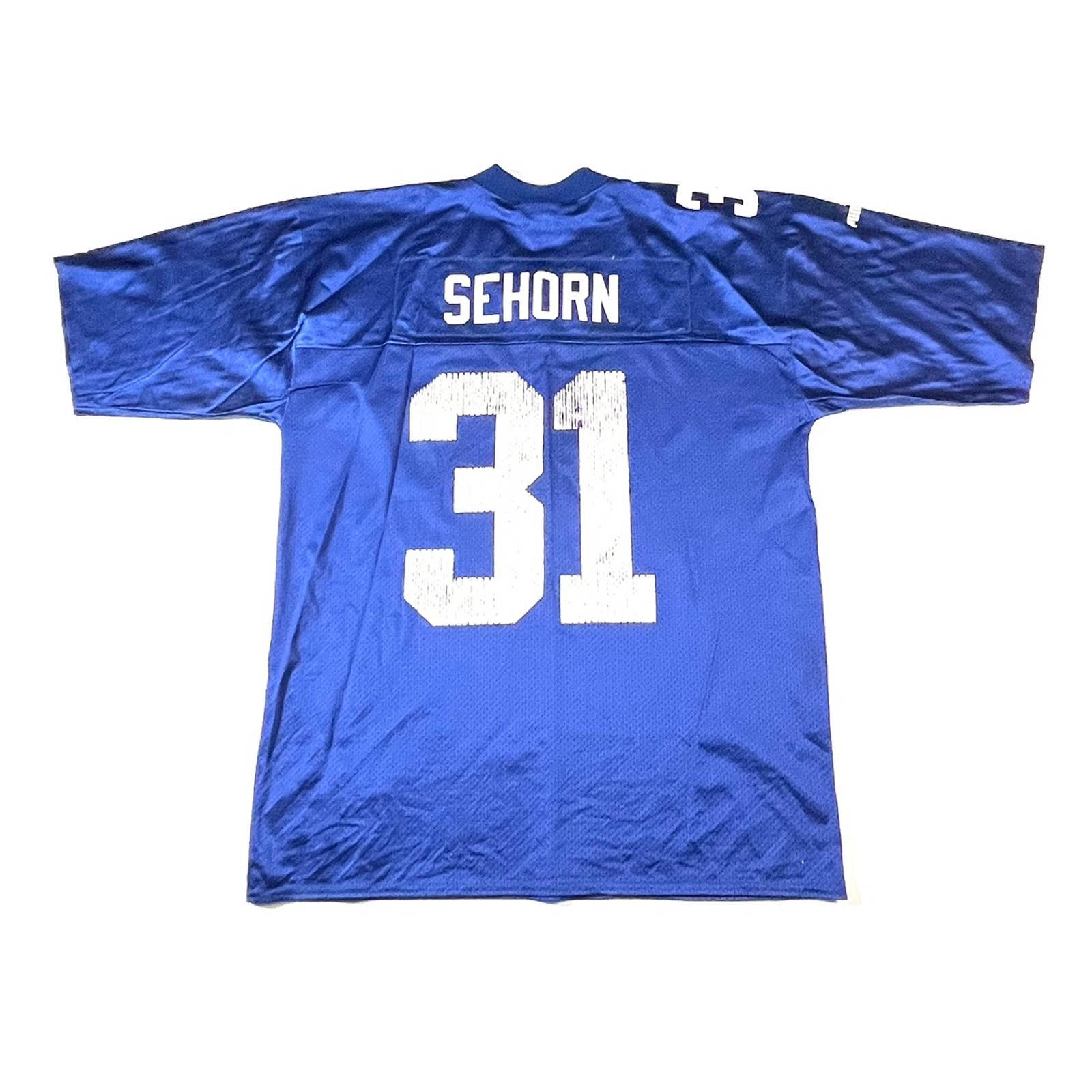 Vintage Vintage 1999-2002 Puma NFL New York Giants Sehorn Jersey XL Size US XL / EU 56 / 4 - 7 Thumbnail