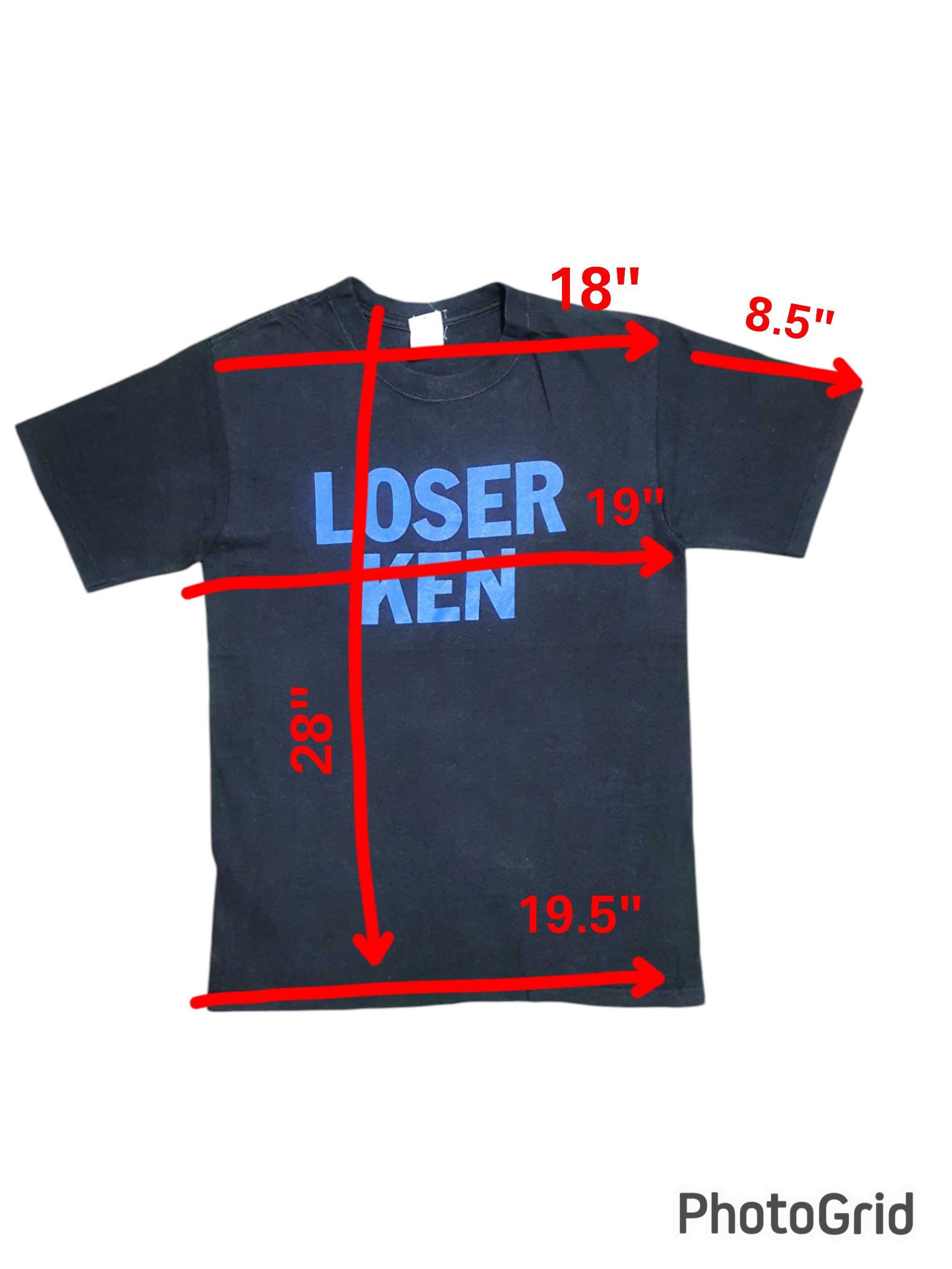 Band Tees × Japanese Brand PIZZA OF DEATH RECORD (LOSER KEN) 19”/28” T-SHIRT Size US M / EU 48-50 / 2 - 8 Thumbnail