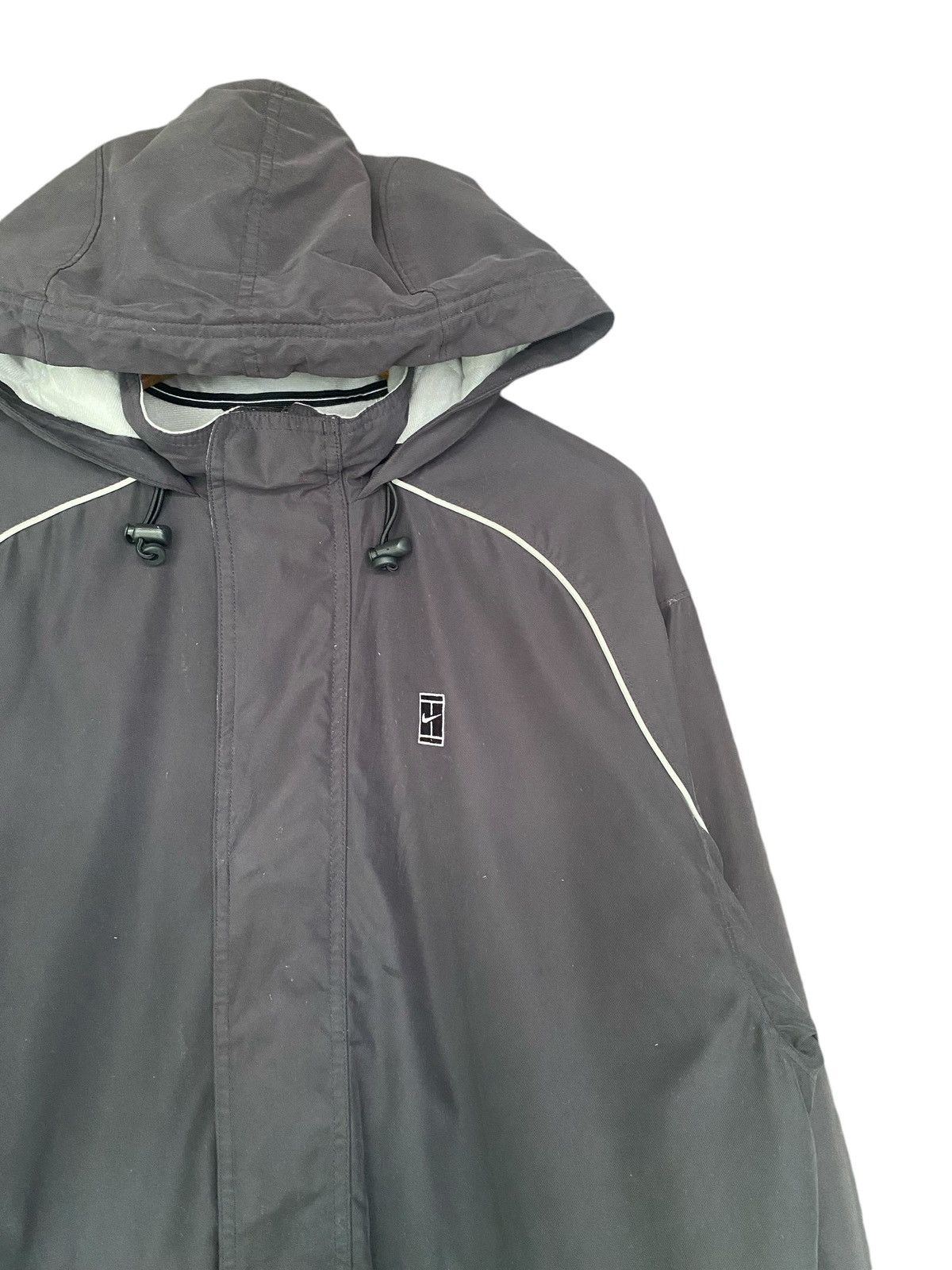Nike Rare🔥Streetwear NIKE COURT Parka Hoodie Size US L / EU 52-54 / 3 - 9 Thumbnail