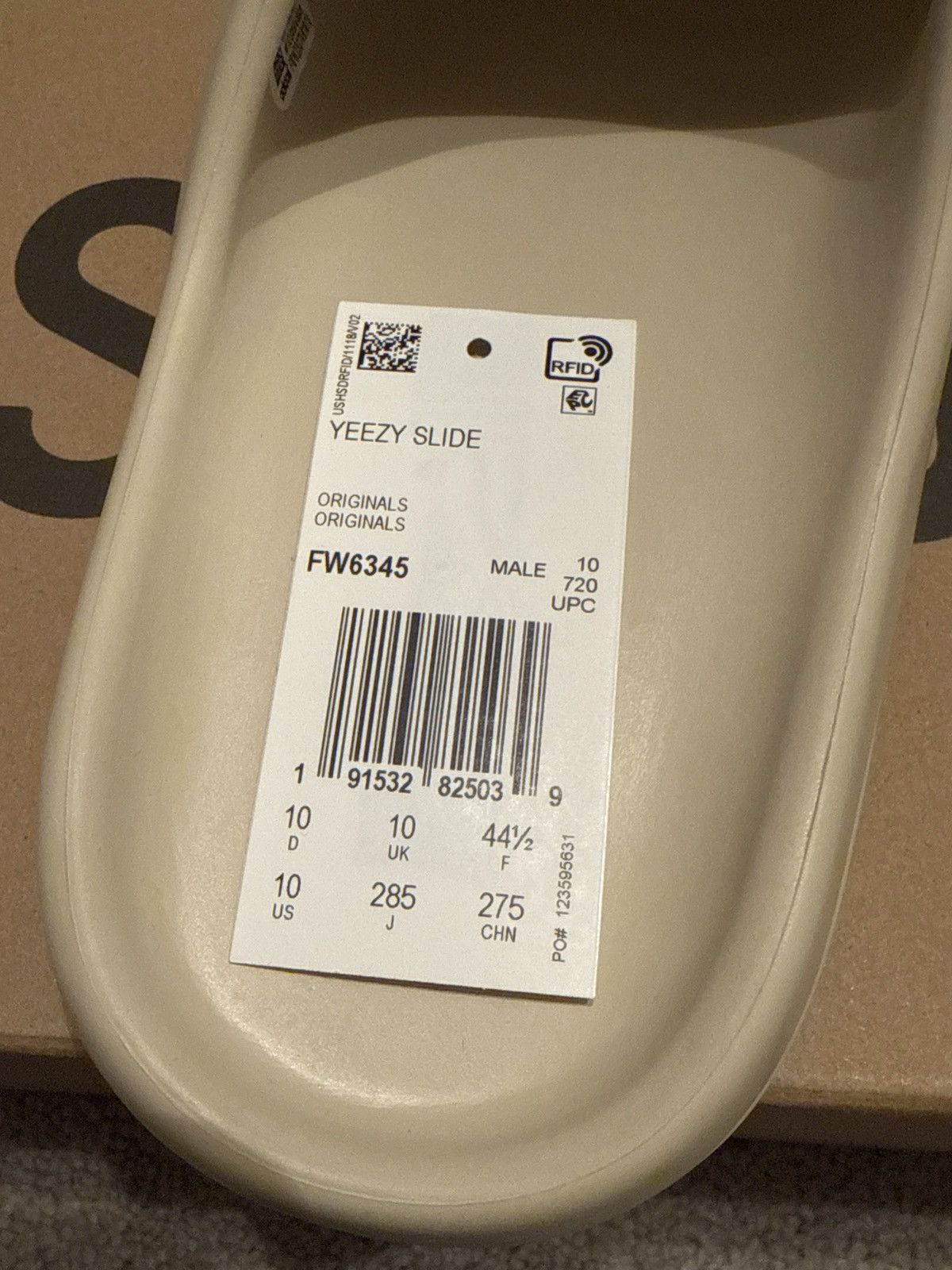 Yeezy Yeezy Slide “Bone” OG First Release Size US 10 / EU 43 - 8 Thumbnail