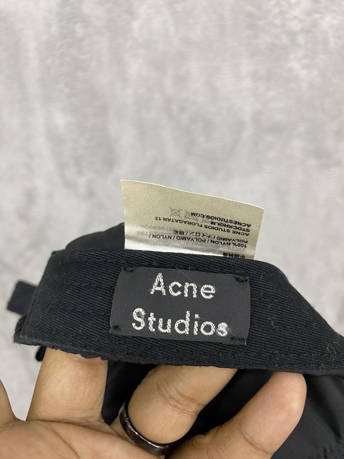 Acne Studios ACNE STUDIOS COVIA CAP Size ONE SIZE - 7 Thumbnail