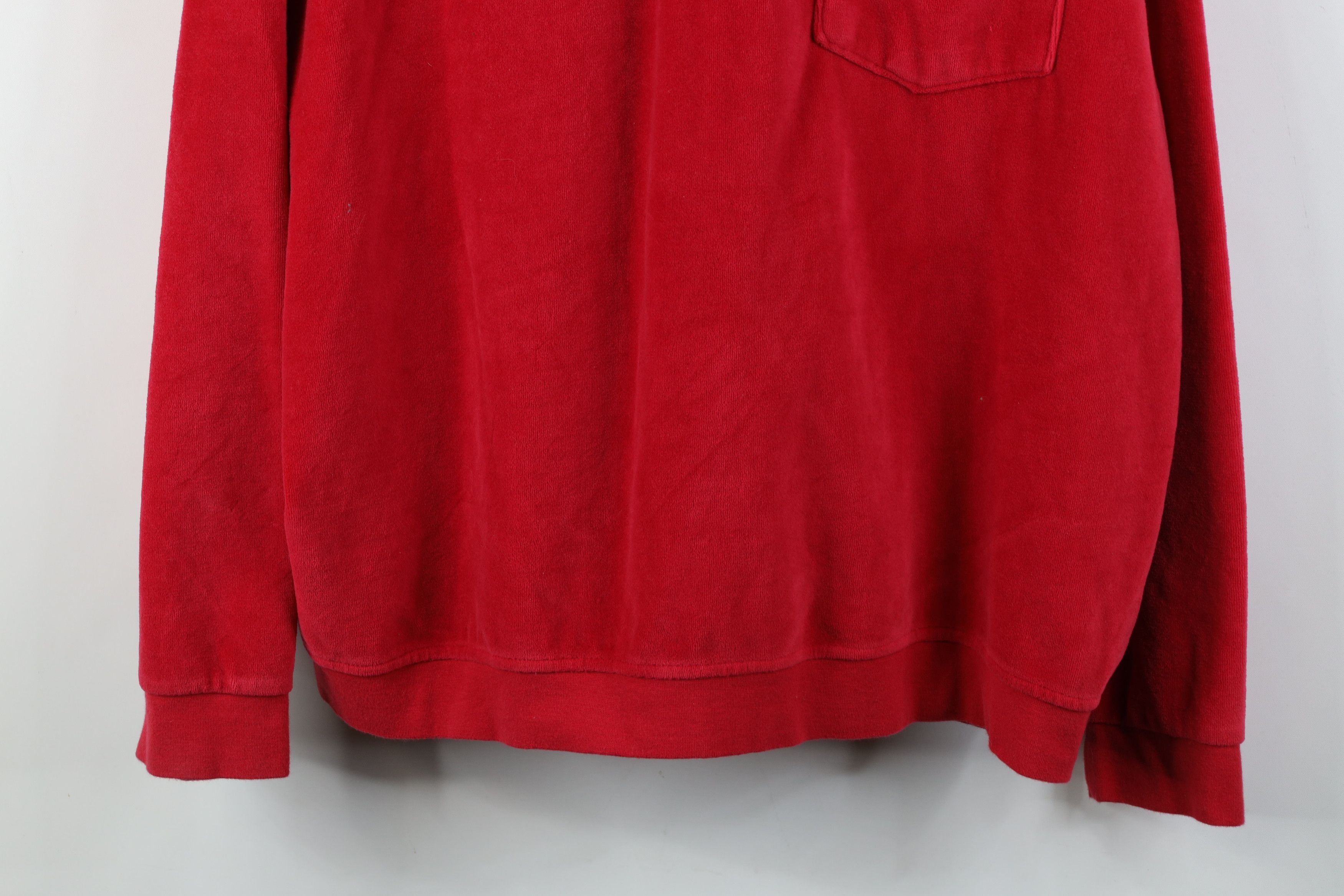 Vintage Vintage 90s Streetwear Collared Long Sleeve Rugby Polo Size US XL / EU 56 / 4 - 3 Thumbnail