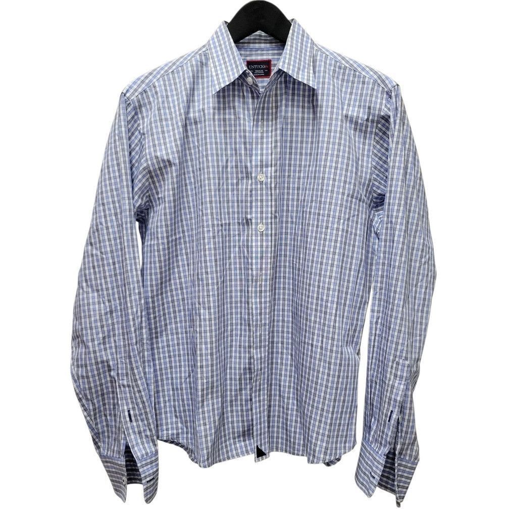 UNTUCKit UNTUCKit Men's Long-Sleeves Plaid Button-Up Shirt Medium Size US M / EU 48-50 / 2 - 2 Thumbnail