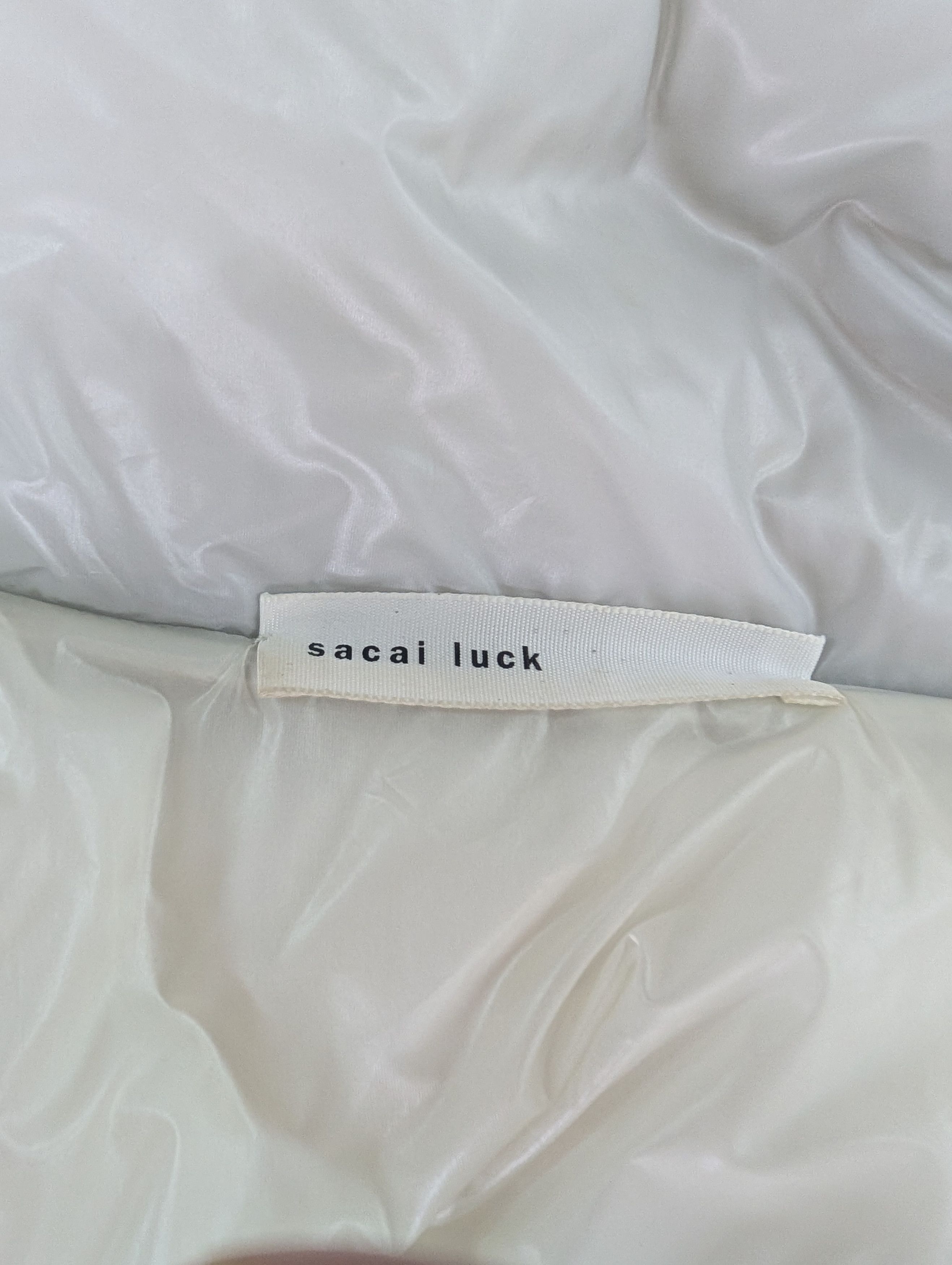 Sacai Sacai Luck Pearl White Down Puffer Jacket Size S / US 4 / IT 40 - 8 Thumbnail