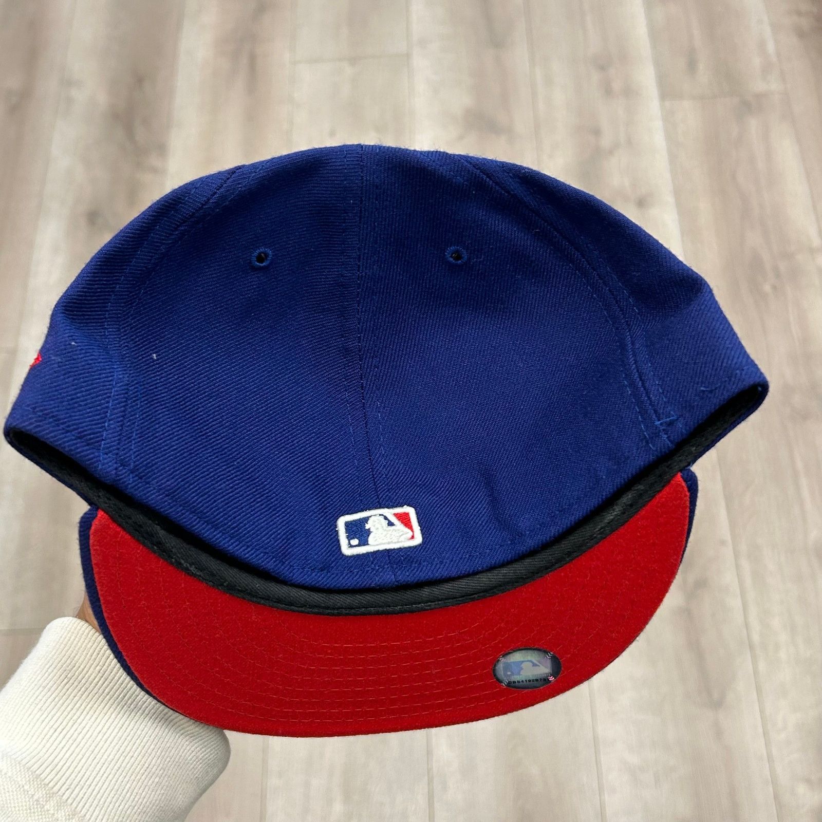New Era New Era Atlanta Braves Feather Logo fitted cap Hat 7 3/8 Size ONE SIZE - 4 Thumbnail