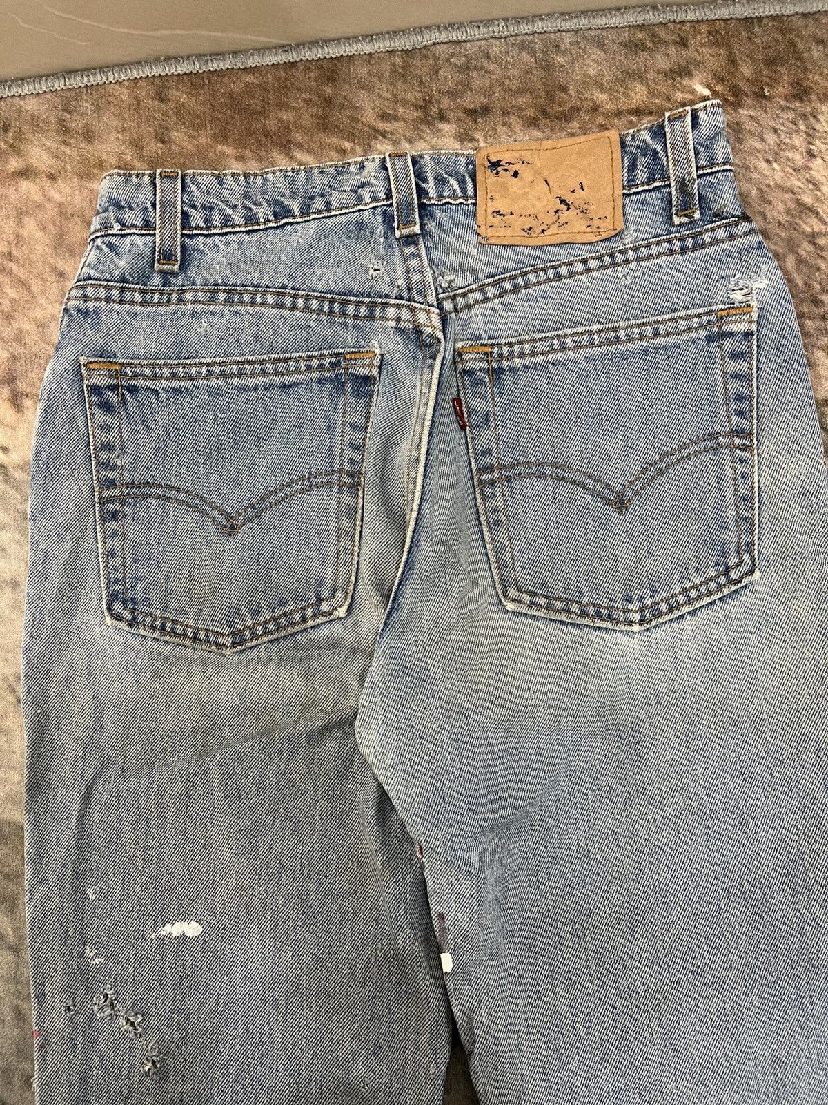 Hysteric Glamour × Levi's Flare 517 With Crazy Distressed Design Size US 28 / EU 44 - 19 Thumbnail
