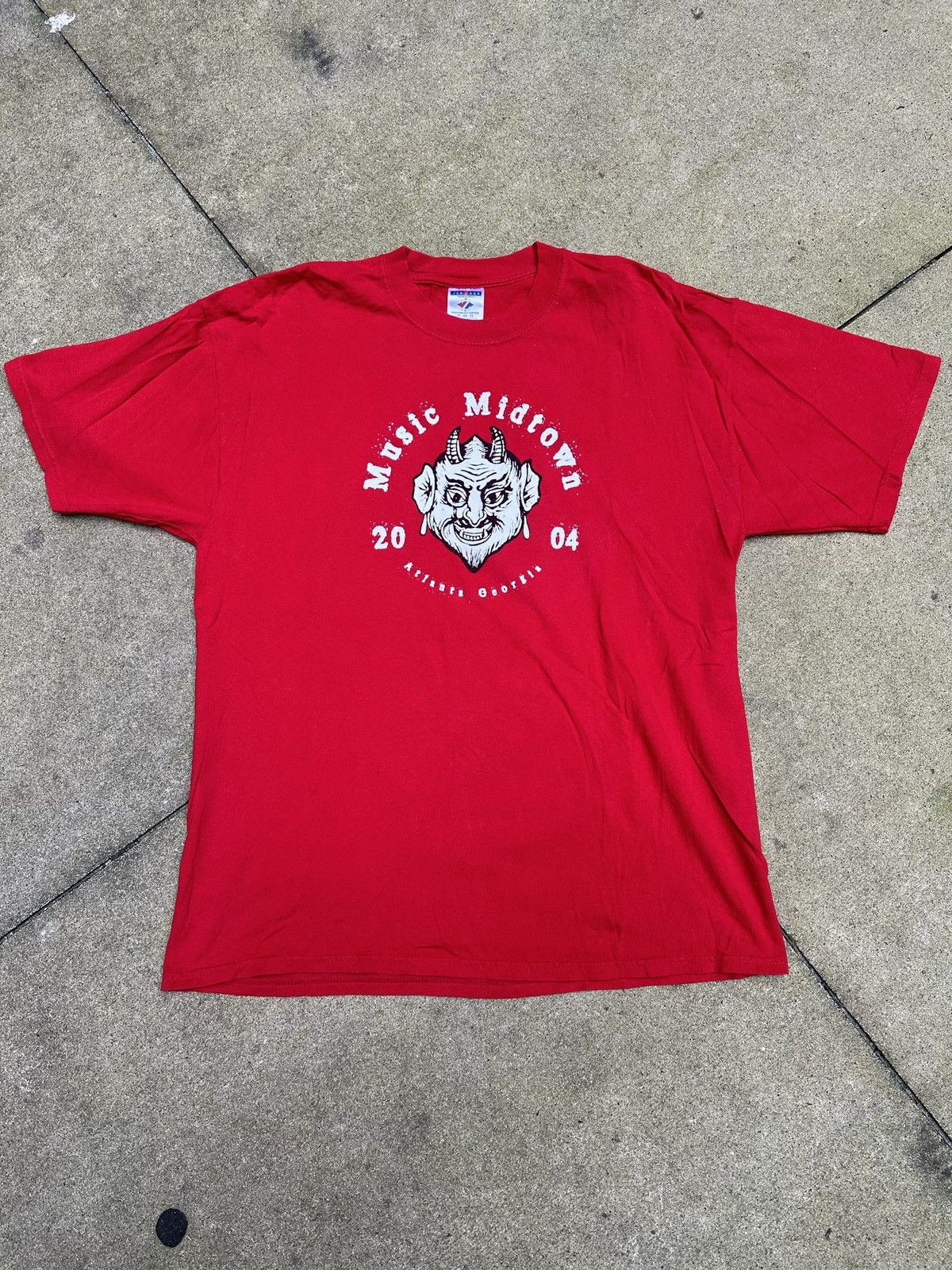 Jerzees Vintage 2004 Music Midtown Atlanta Tee Size US XL / EU 56 / 4 - 1 Thumbnail
