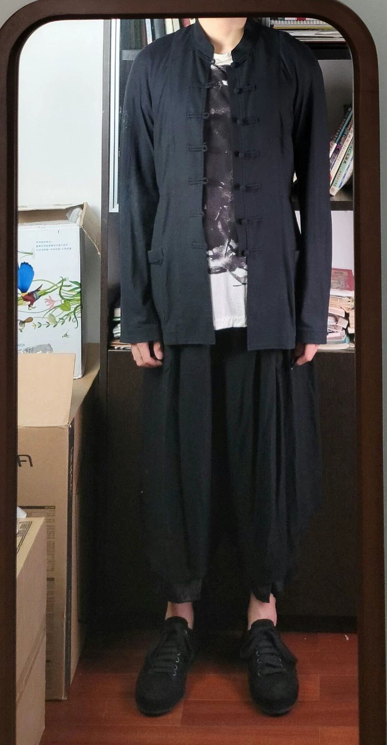 Yohji Yamamoto Yohji Yamamoto 14ss plate buckle Tang jacket 2505-Nextarrow Size US M / EU 48-50 / 2 - 7 Thumbnail