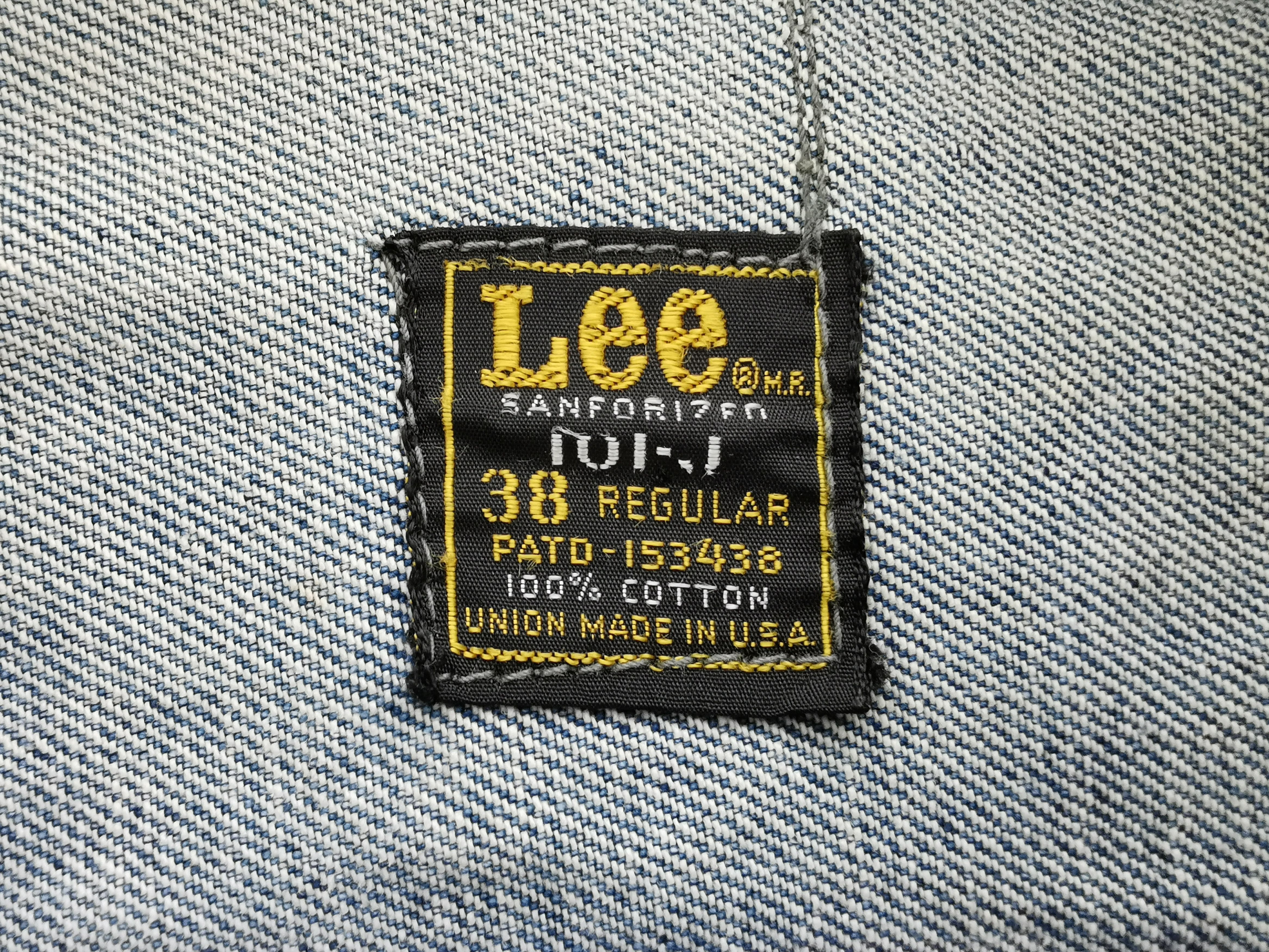 Lee Vintage 80s Lee Denim Jeans Jacket Made In USA Size US M / EU 48-50 / 2 - 2 Thumbnail