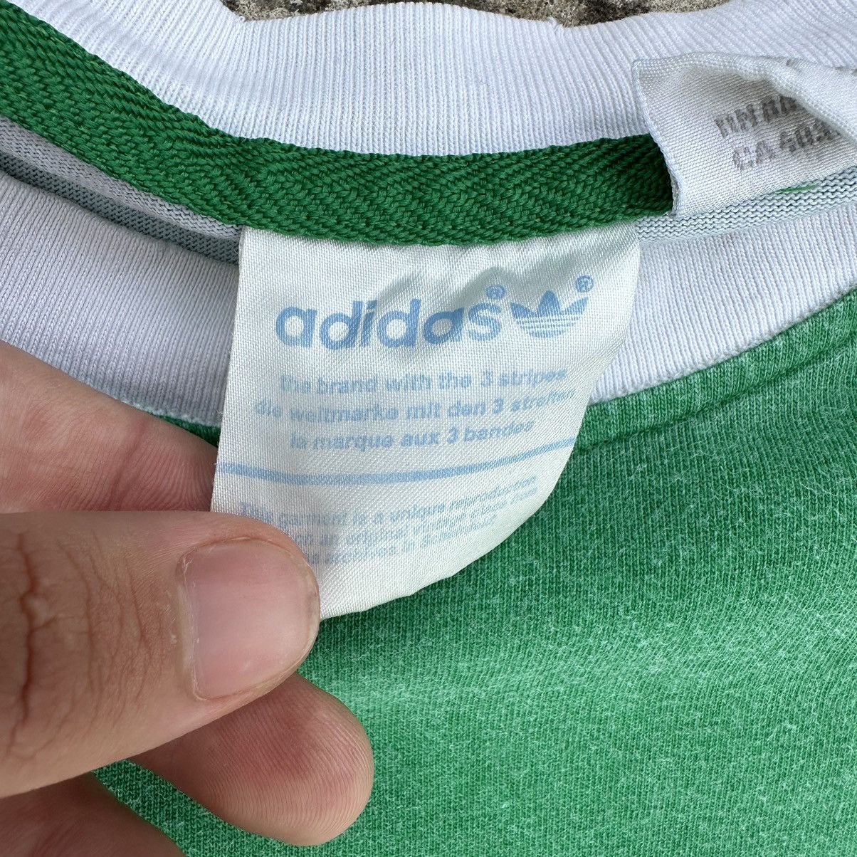 Adidas × Vintage Vintage Adidas Basic Fit T-shirts Green Y2K Style USA Size US XL / EU 56 / 4 - 8 Thumbnail