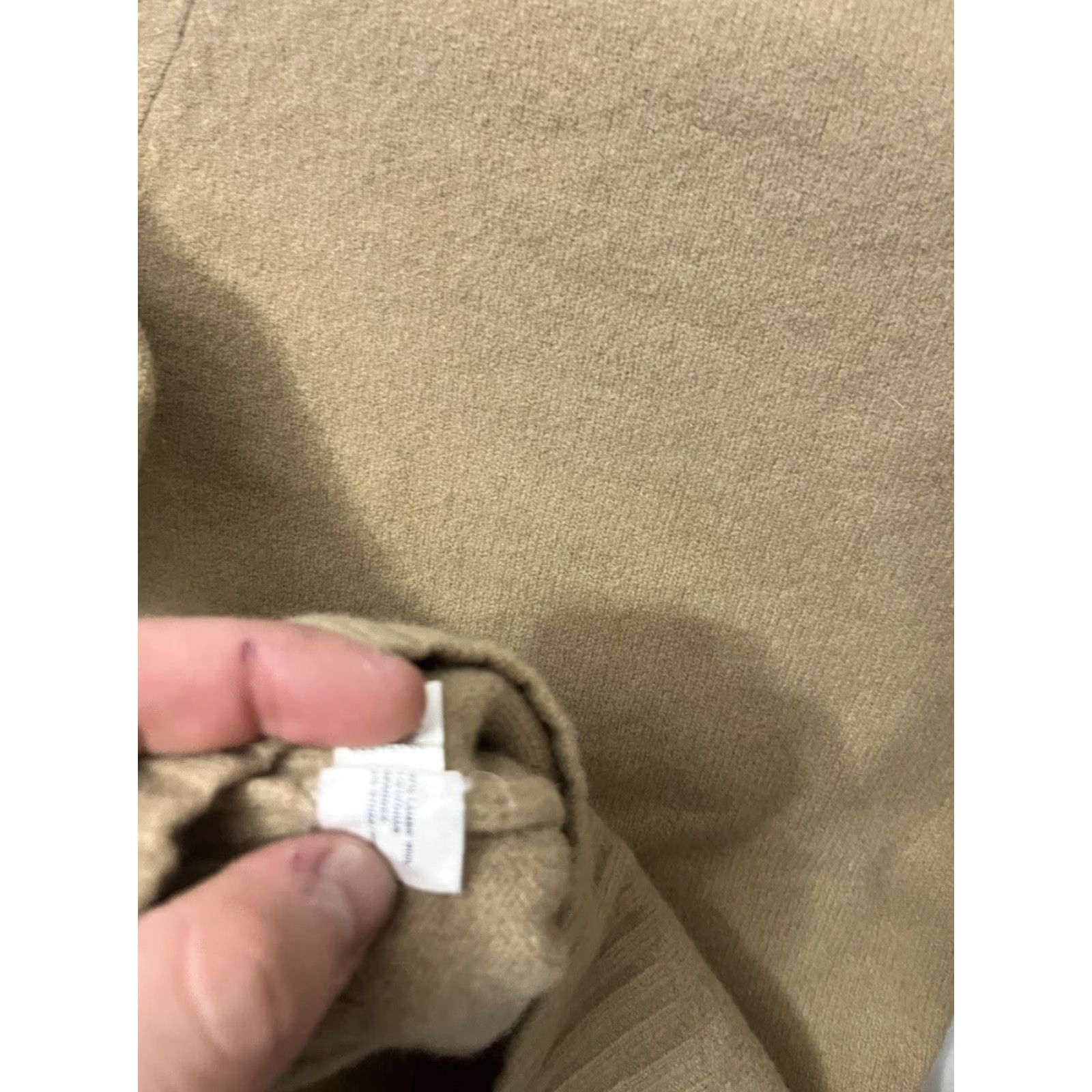 Gap VINTAGE Gap Women's Sweater Pullover M Brown Lambswool Blend V-Neck 3/4 Sleeve Classic Size M / US 6-8 / IT 42-44 - 4 Thumbnail
