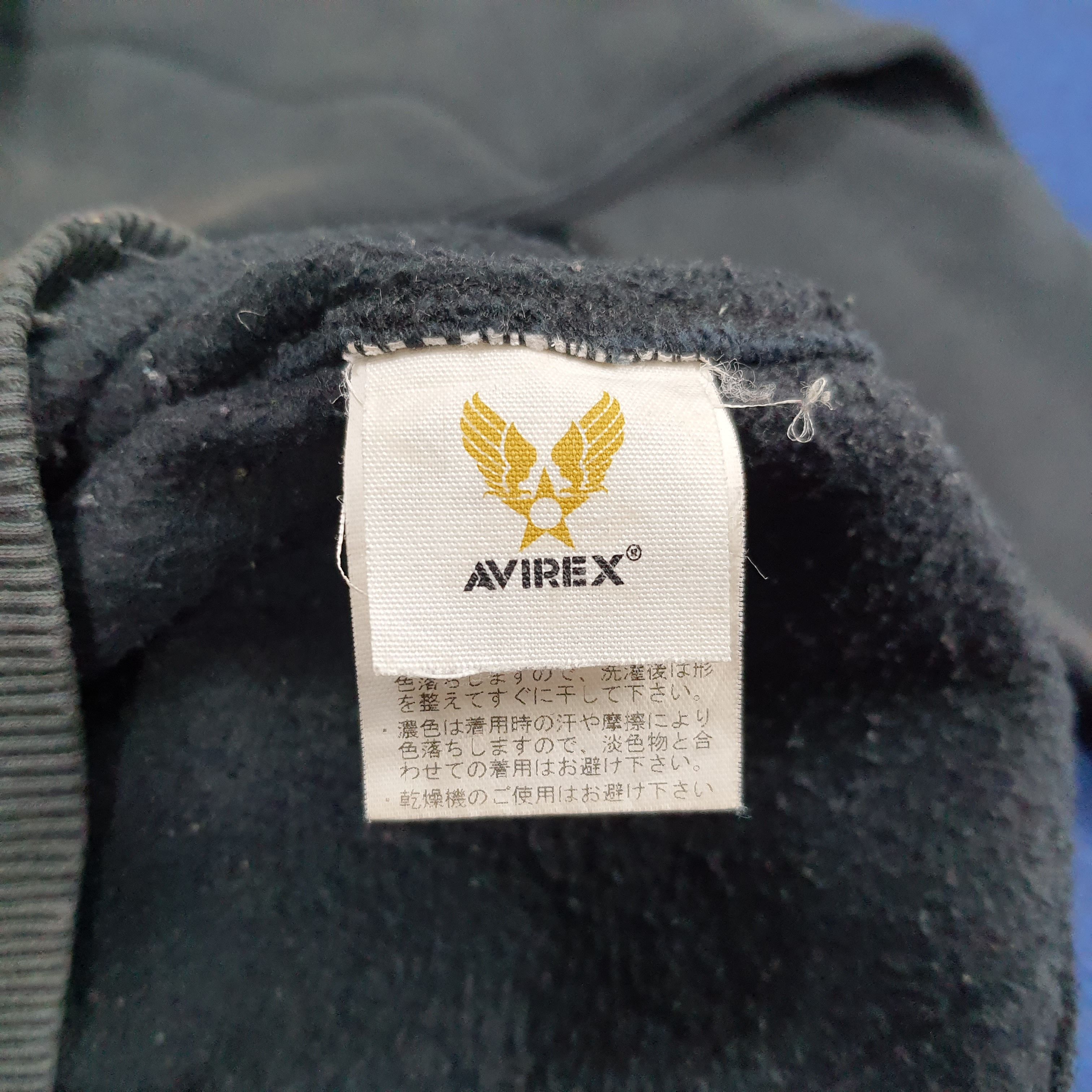 Avirex × Vintage Vintage AVIREX Streetwear Spell Out Sweatshirt Size US S / EU 44-46 / 1 - 6 Thumbnail