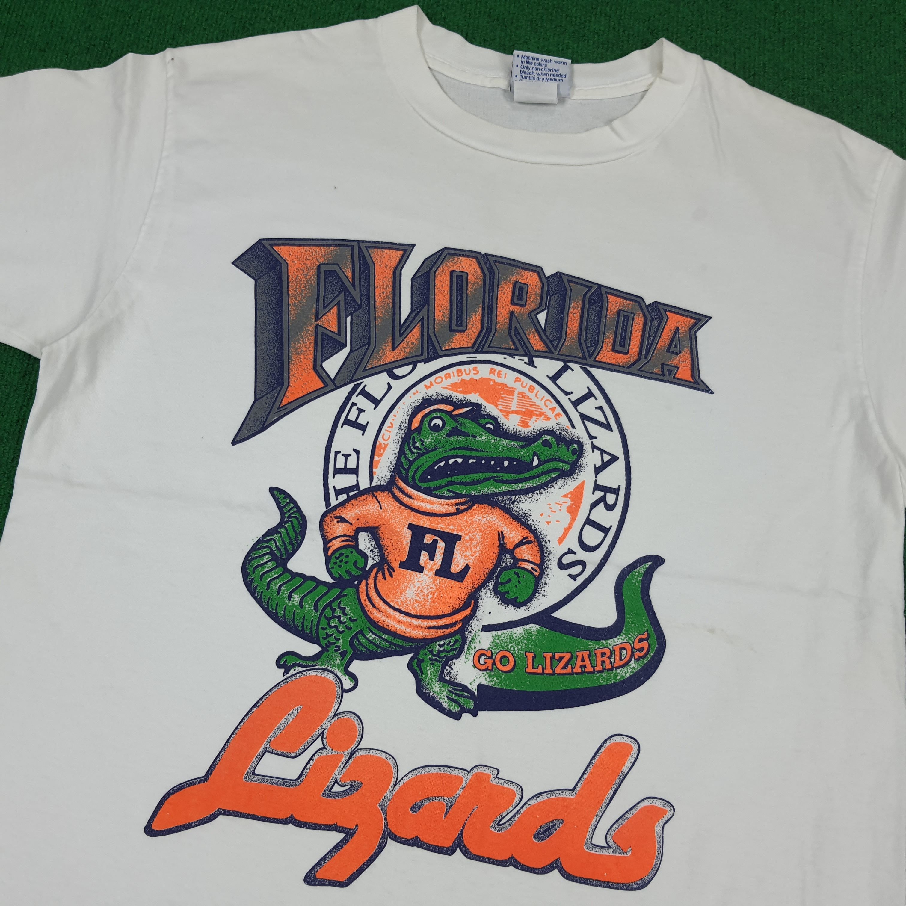 Other Vintage The Florida Lizards Spots Team T-shirt Size US L / EU 52-54 / 3 - 2 Thumbnail