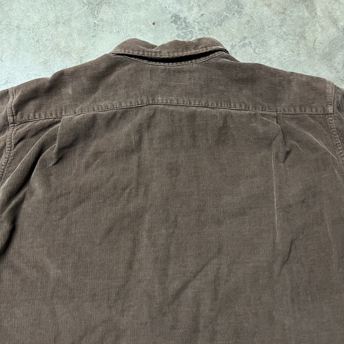 Polo Ralph Lauren × RRL Ralph Lauren × Vintage Vintage 2000’s Polo Ralph Lauren Brown Corduroy L/S Shirt Size US L / EU 52-54 / 3 - 6 Thumbnail