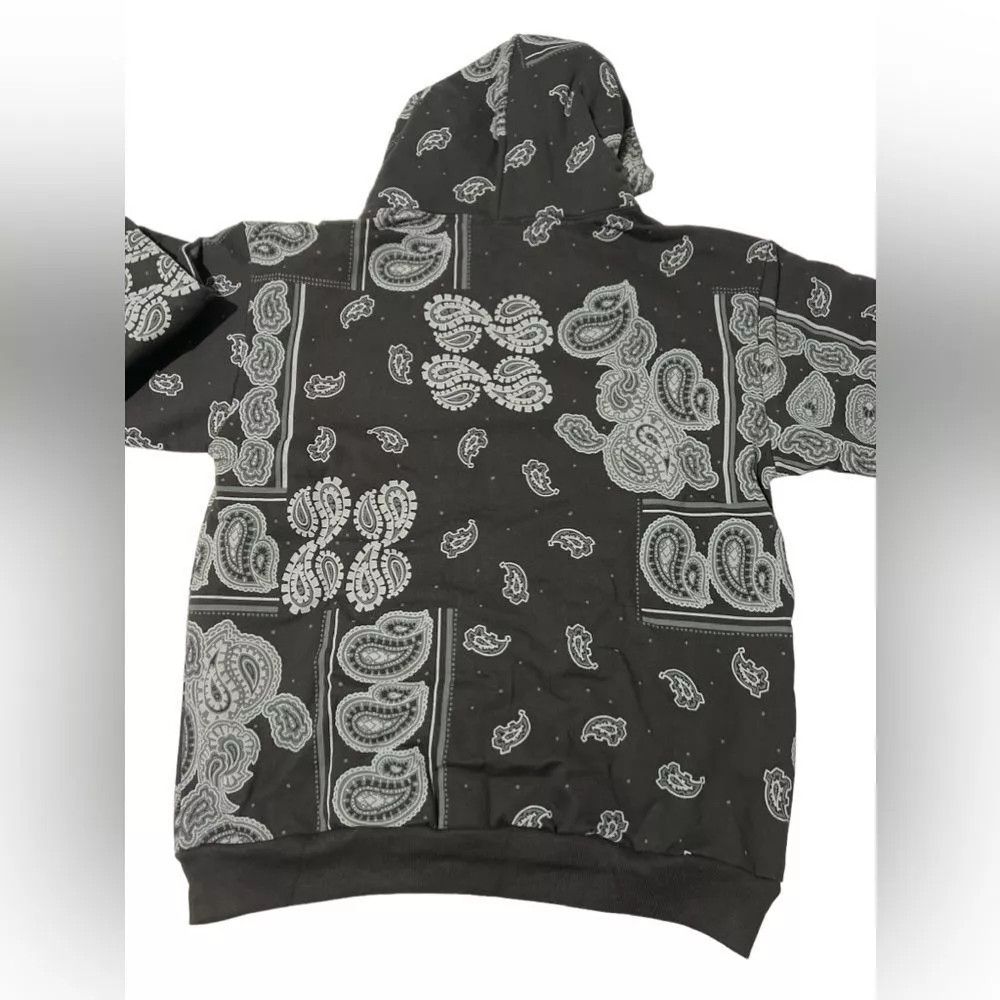 Other Bananas Monkey Black Paisley Hoodie Size US XXL / EU 58 / 5 - 2 Thumbnail