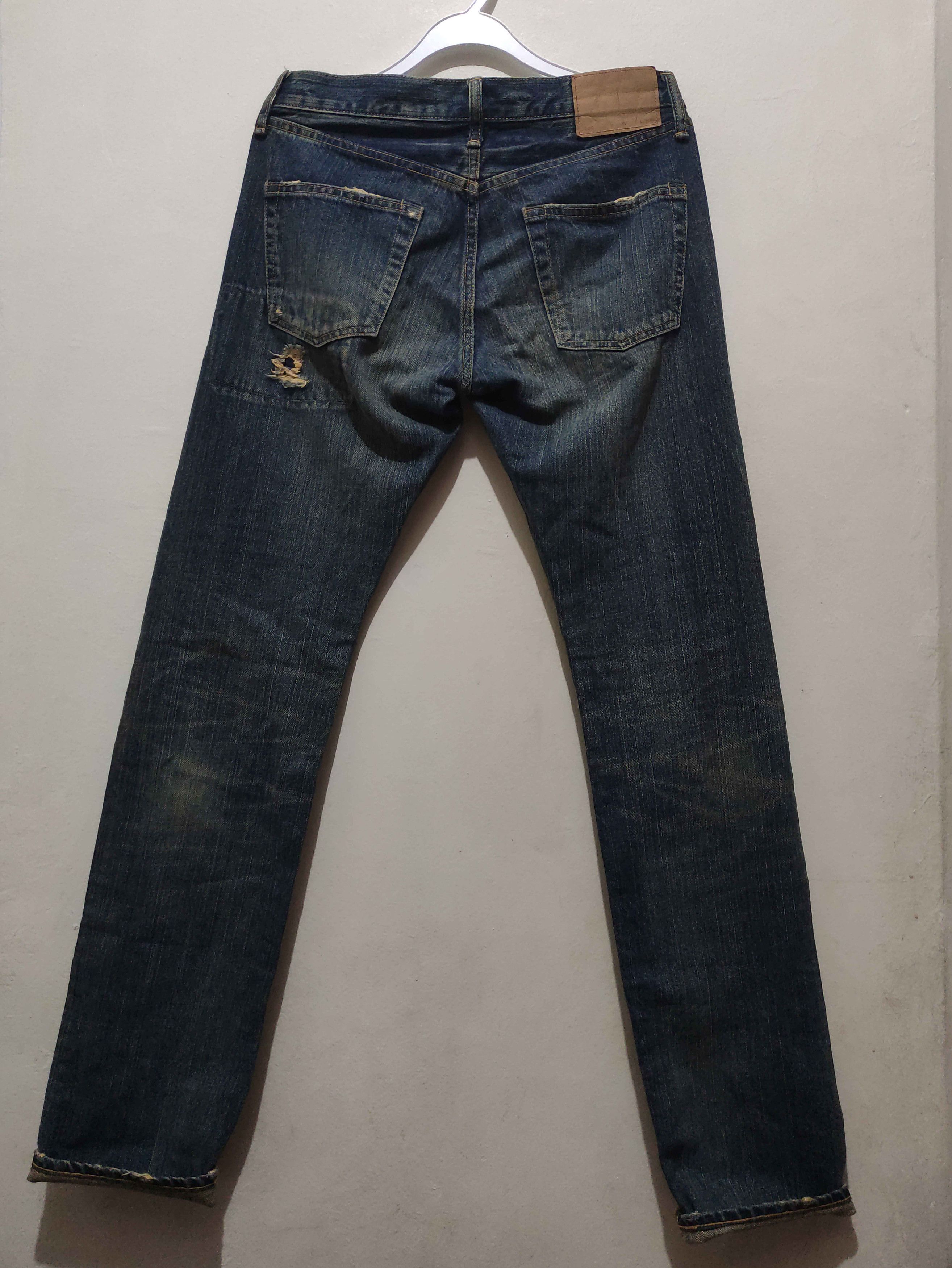 Spellbound Japanese Archive SPELLBOUND distressed grunge denim Size US 29 - 2 Thumbnail
