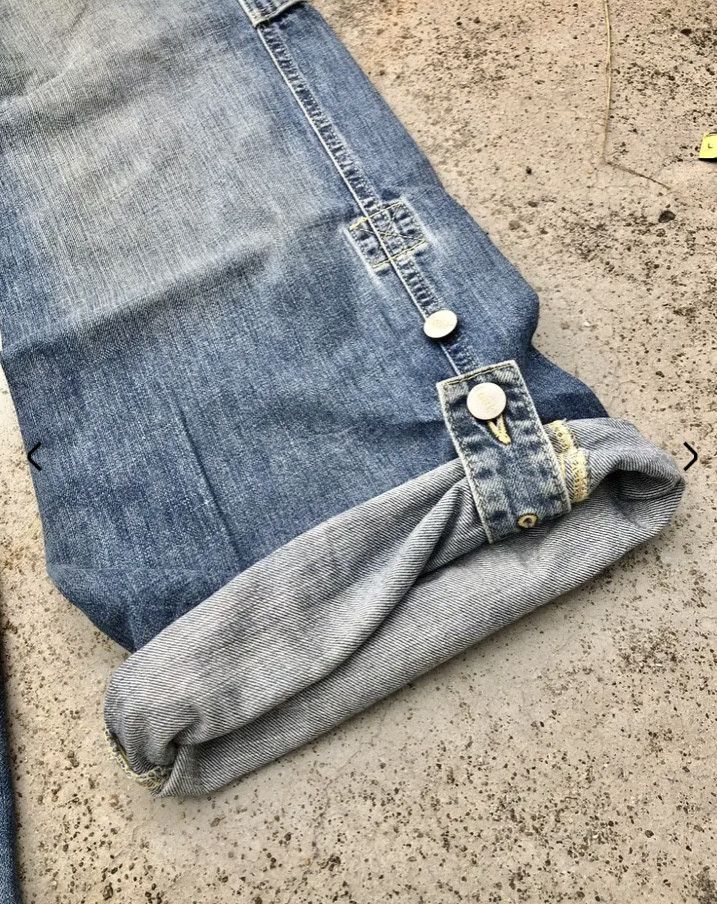 FCUK BAGGY WIDE LEG CARPENTER DENIM BY FCUK Size 33" - 4 Thumbnail