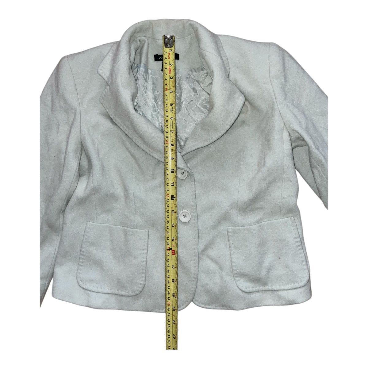 LOUBEN Louben Vintage Women’s Size 10 Wool Cashmere Blazer Jacket Size L / US 10 / IT 46 - 8 Thumbnail