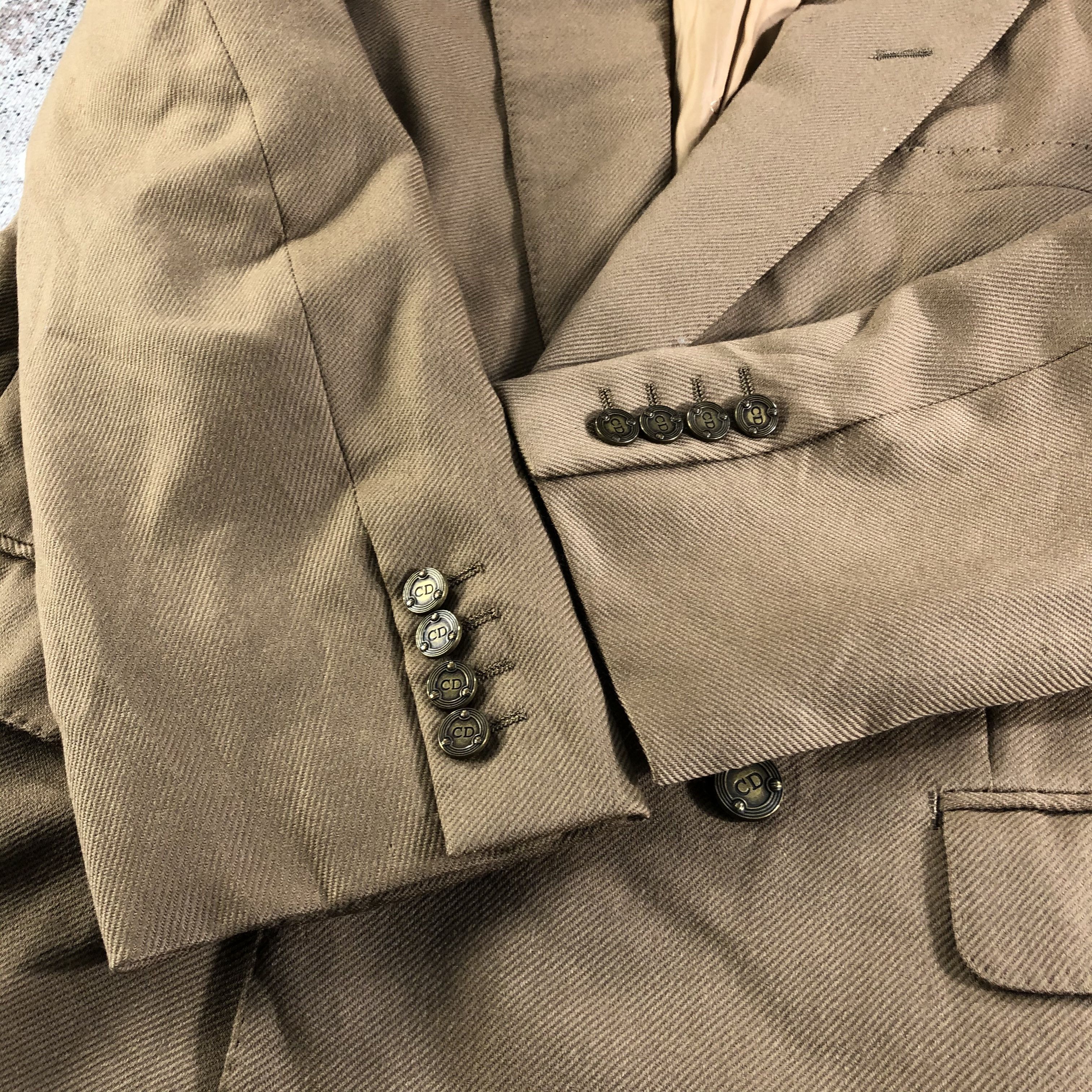Christian Dior Monsieur × Vintage Christian Dior Wool Coat Jacket Size US M / EU 48-50 / 2 - 4 Thumbnail