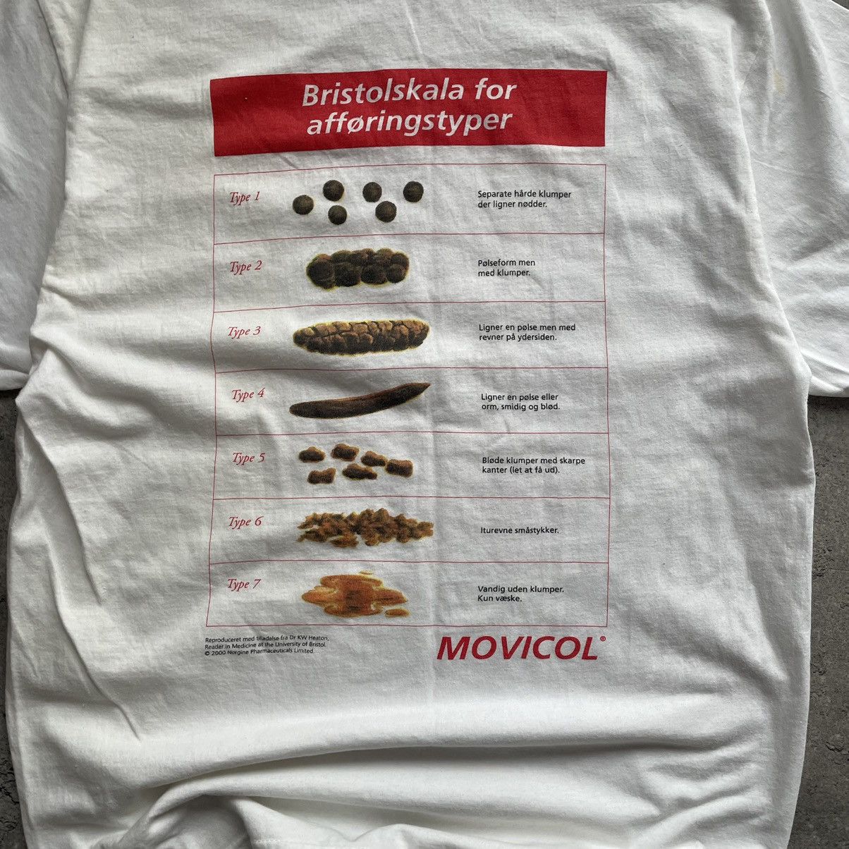 TEE JAYS × Vintage Vintage Tee Movicol 2000s Shit Size US S / EU 44-46 / 1 - 2 Thumbnail