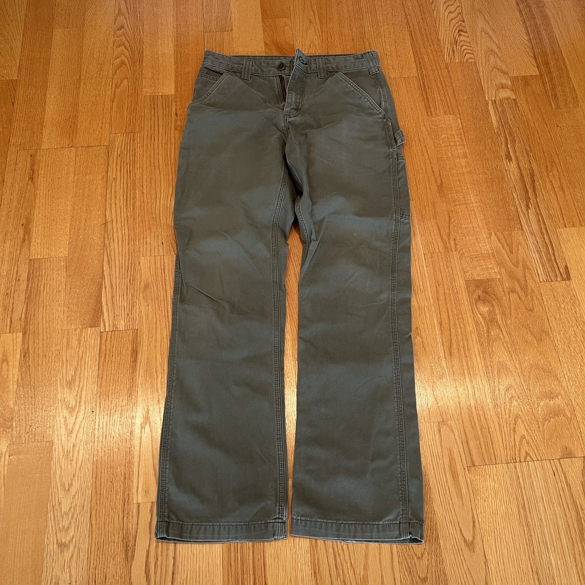 Carhartt Vintage Carhartt Carpenter Pants Green Size US 30 / EU 46 - 1 Thumbnail