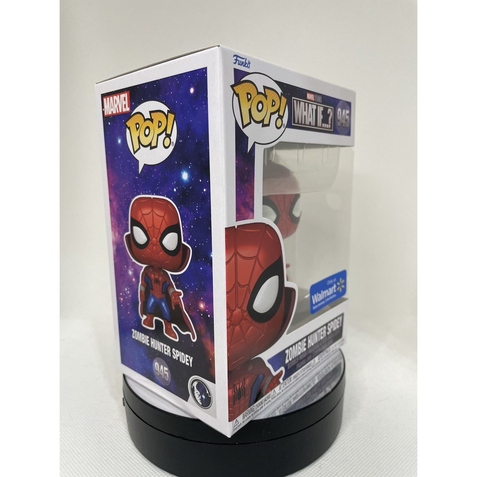 Marvel Comics Funko PoP Zombie Hunter Spidey Metallic Walmart Excl 945 Size ONE SIZE - 8 Thumbnail