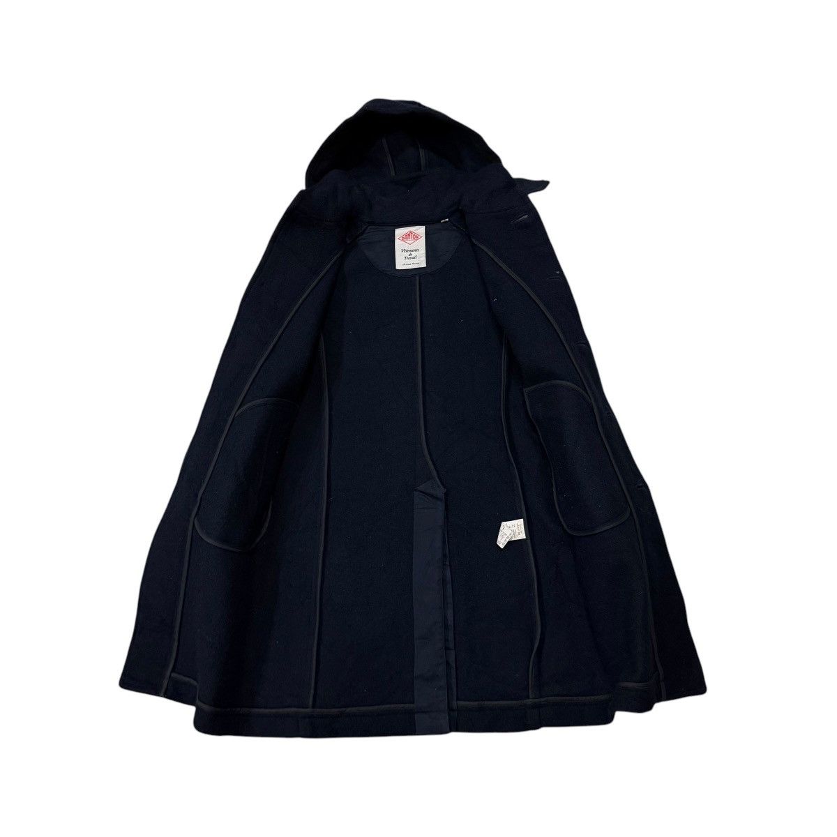 Danton Vintage Danton Vetements De Trevail Wool Hoodie Jacket Size M / US 6-8 / IT 42-44 - 15 Thumbnail