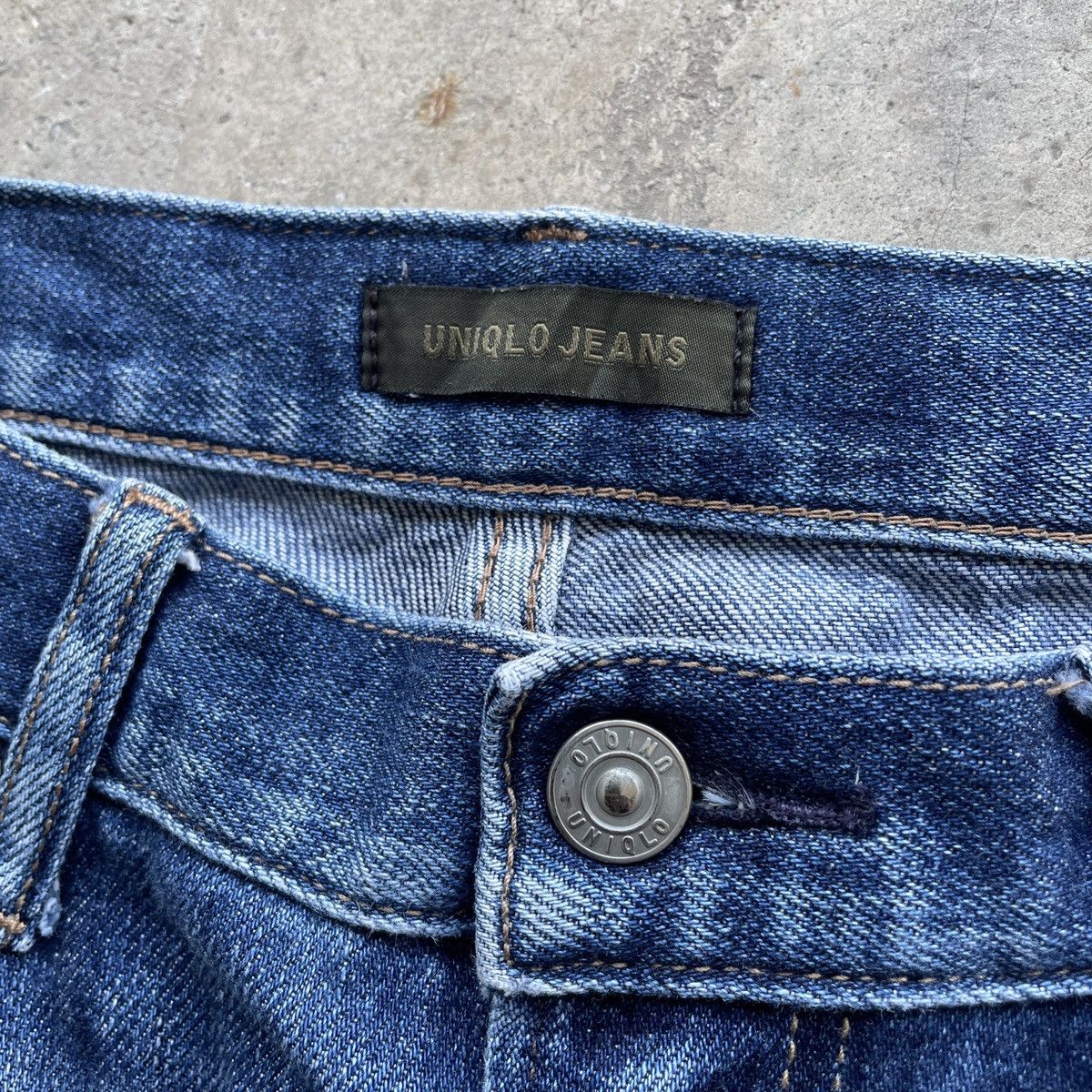 Japanese Brand × Jean × Vintage W32💥 Vintage Japanese Brand Faded Denim Jeans Pants Size US 32 / EU 48 - 6 Thumbnail