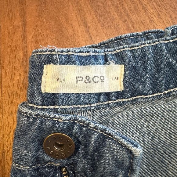 P&Co Casual Blue Boyfriend Jeans Size 36" / US 14 / IT 50 - 4 Thumbnail