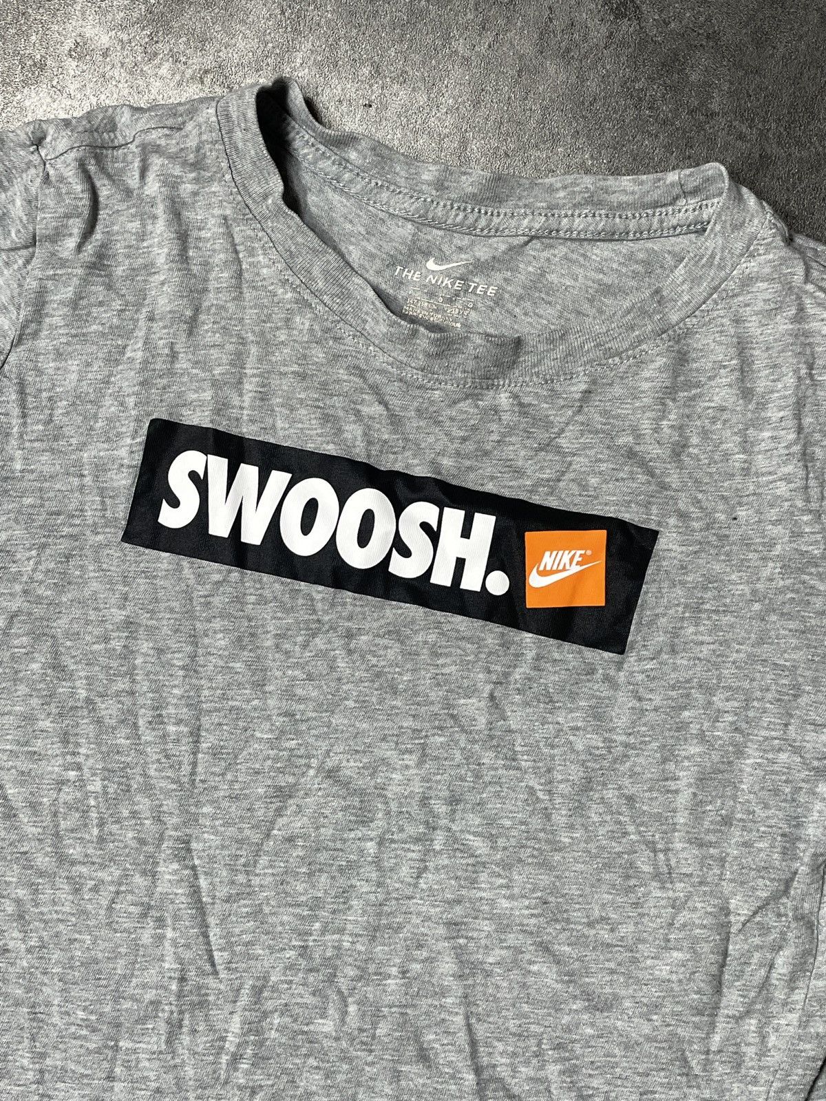 Nike × Vintage 🔥Offers🔥Nike Swoosh Tee Streetwear Hype Size US XXS / EU 40 - 2 Thumbnail
