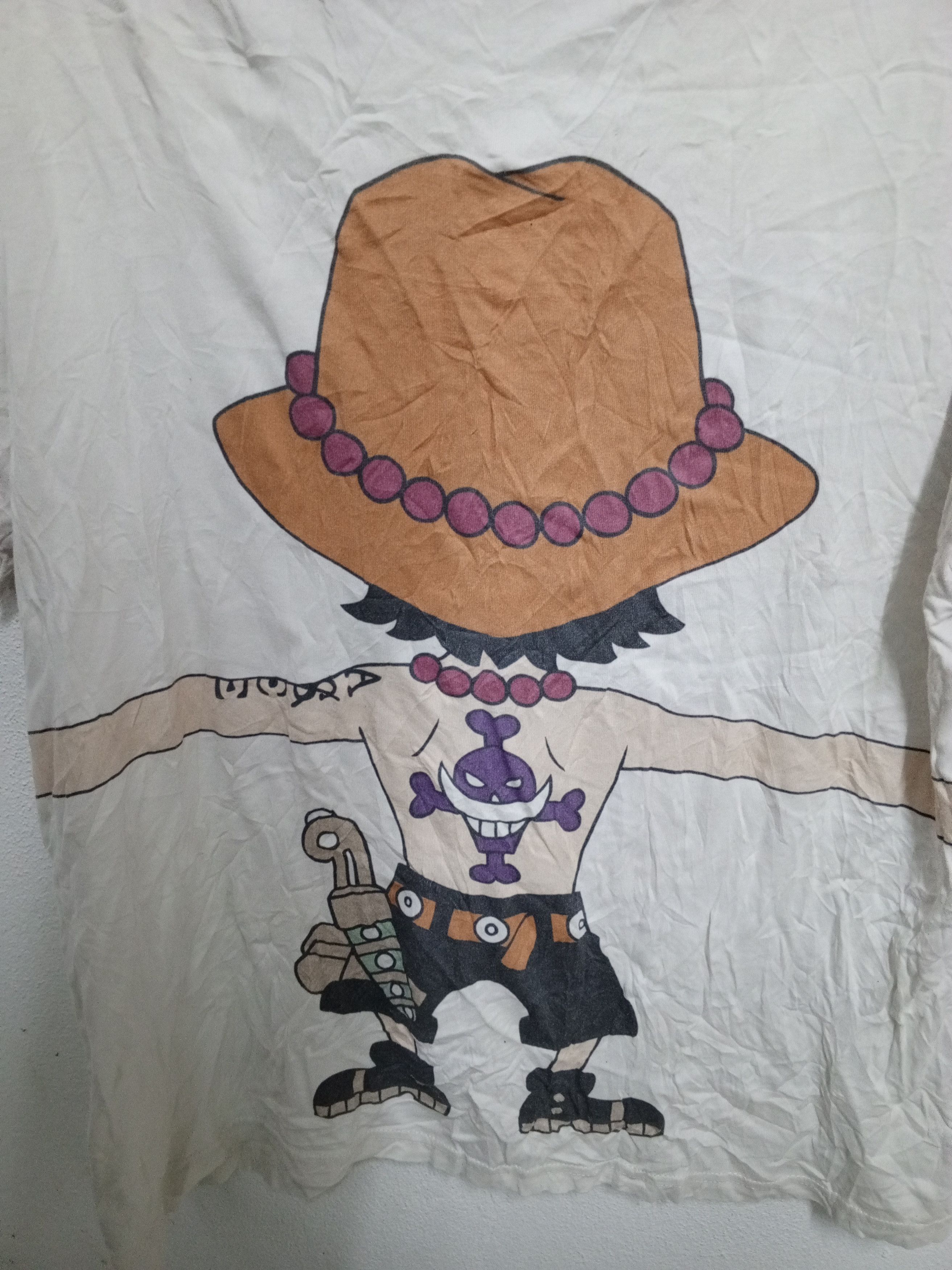One Piece One piece white tee Size US L / EU 52-54 / 3 - 3 Thumbnail