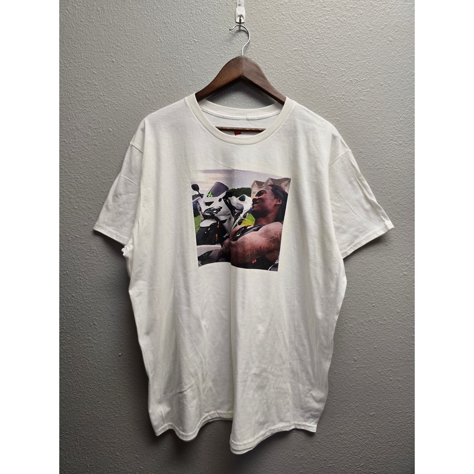 Hanes Earl the Pearl Shirt White Graphic Picture Tee XXL Size US XXL / EU 58 / 5 - 1 Thumbnail