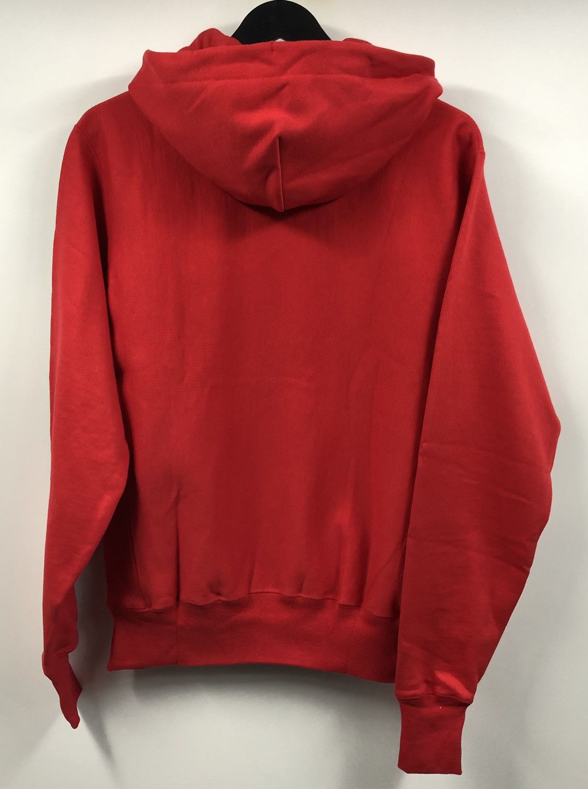 Champion Champion Reverse Weave Tiny Logo Red Hoodie Small Size US S / EU 44-46 / 1 - 2 Thumbnail