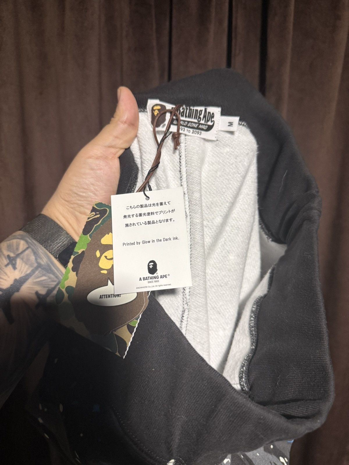 Bape BAPE Slim Space Camo Sweat Pants Size US 32 / EU 48 - 5 Thumbnail