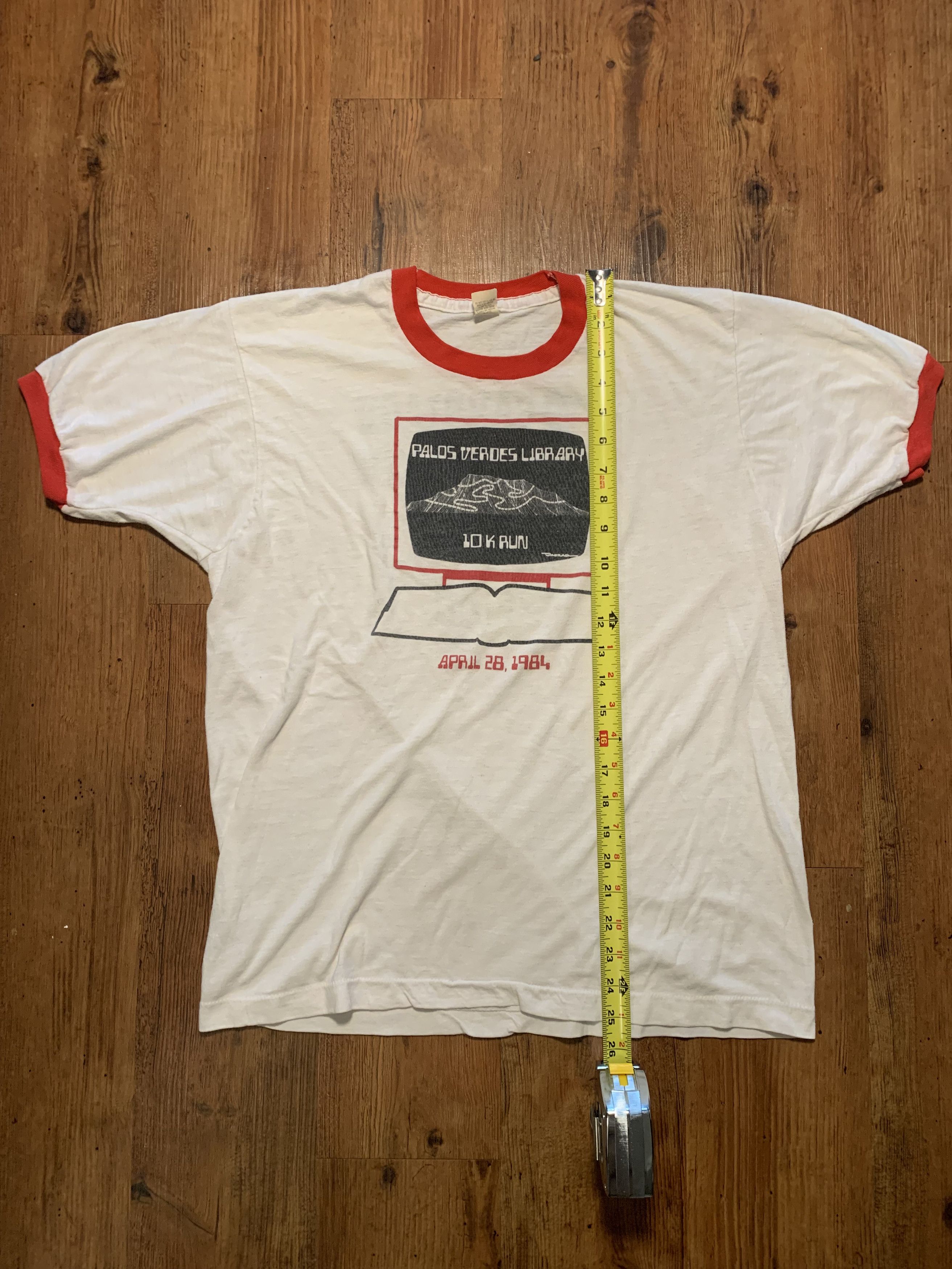 Vintage *Super Rare* 1984 Palos Verdes Library 10K Run Size US S / EU 44-46 / 1 - 5 Thumbnail