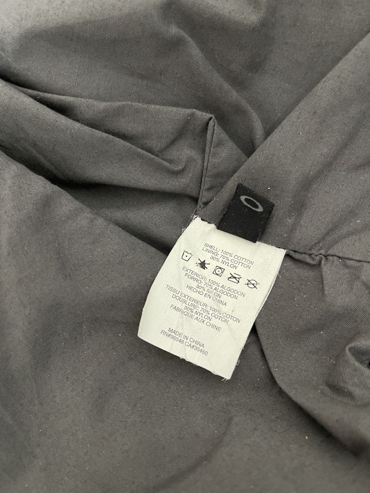 Vintage Oakley Printed Logo Zipper Jacket Size US S / EU 44-46 / 1 - 14 Thumbnail