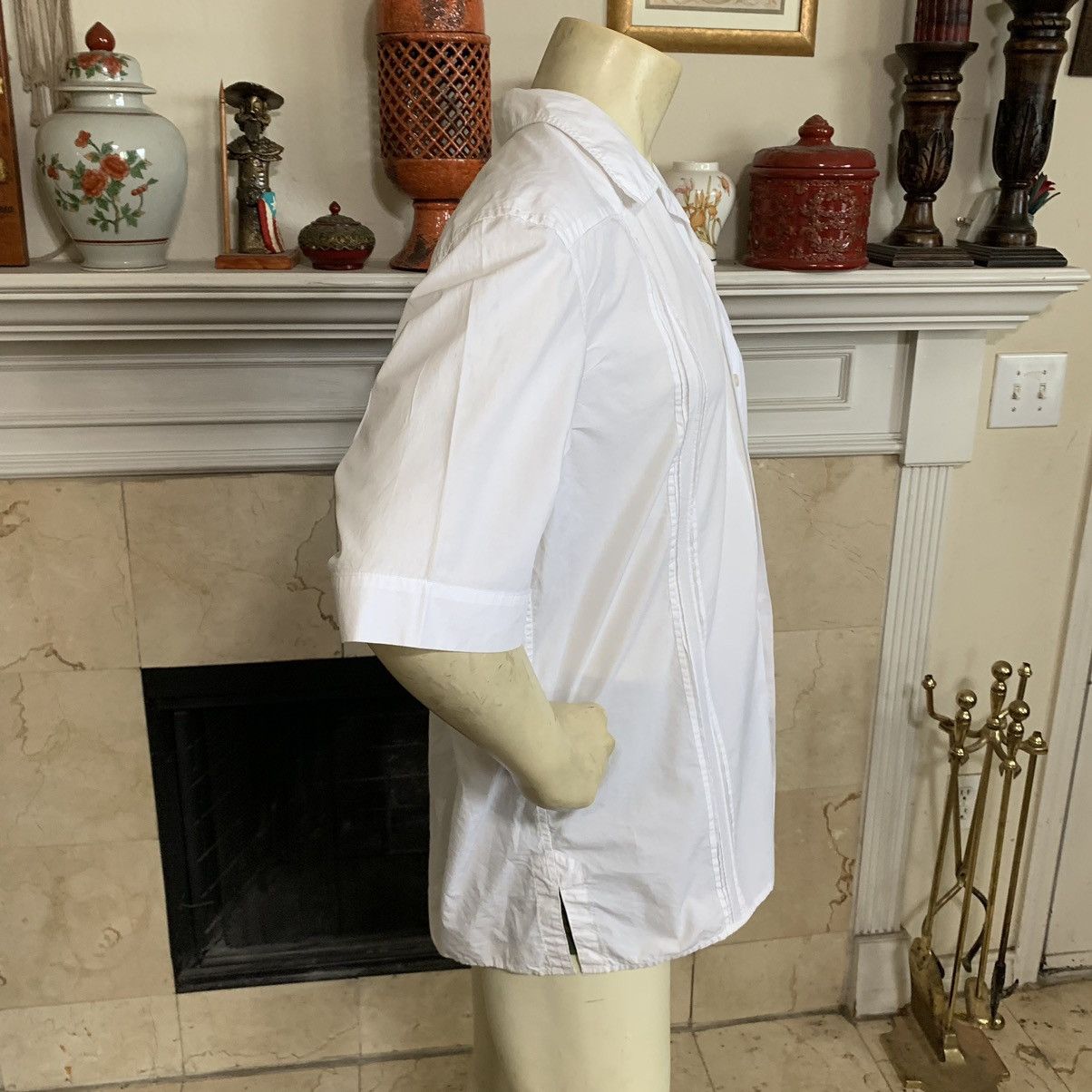 Lemaire × Uniqlo Guayabera Camp collar SS button up Size US L / EU 52-54 / 3 - 4 Thumbnail