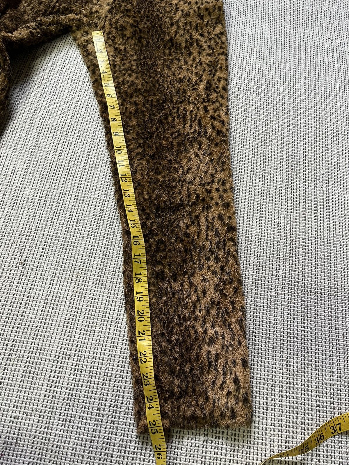 Versace Vintage Gianni Versace Faux fur leopard pants Size 26" / US 2 / IT 38 - 20 Thumbnail