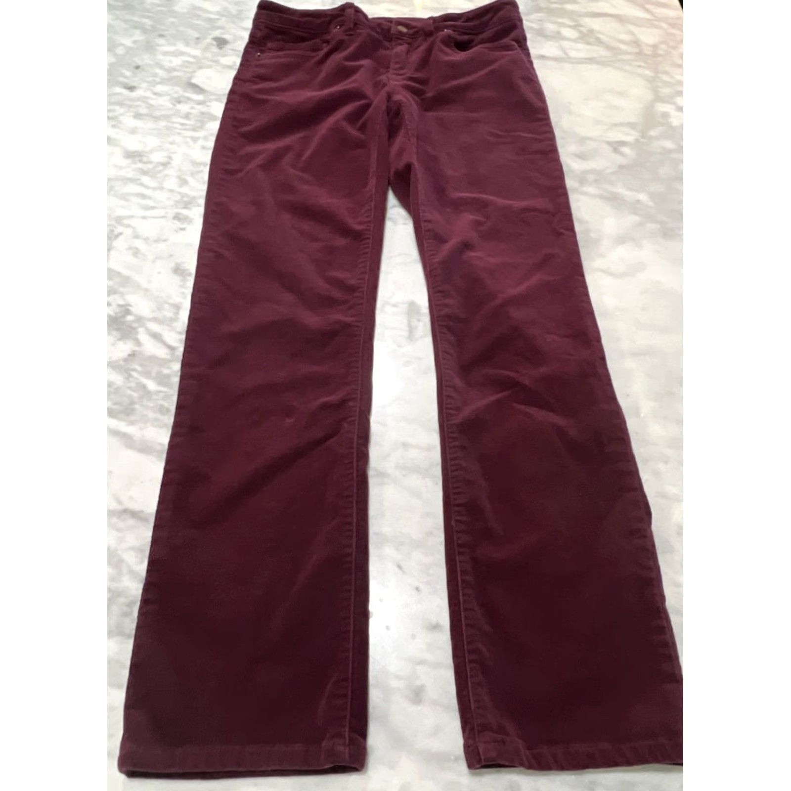 Patagonia Patagonia Pants Women's 29 Corduroy Bootcut Dark Currant Wine Stretch Organic cotton Size 29" - 2 Thumbnail