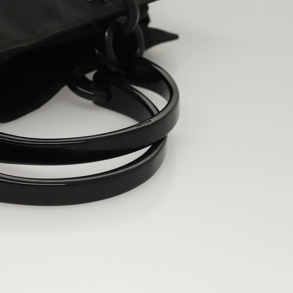 Prada PRADA Hand Bag Nylon Black Silver Size ONE SIZE - 7 Thumbnail