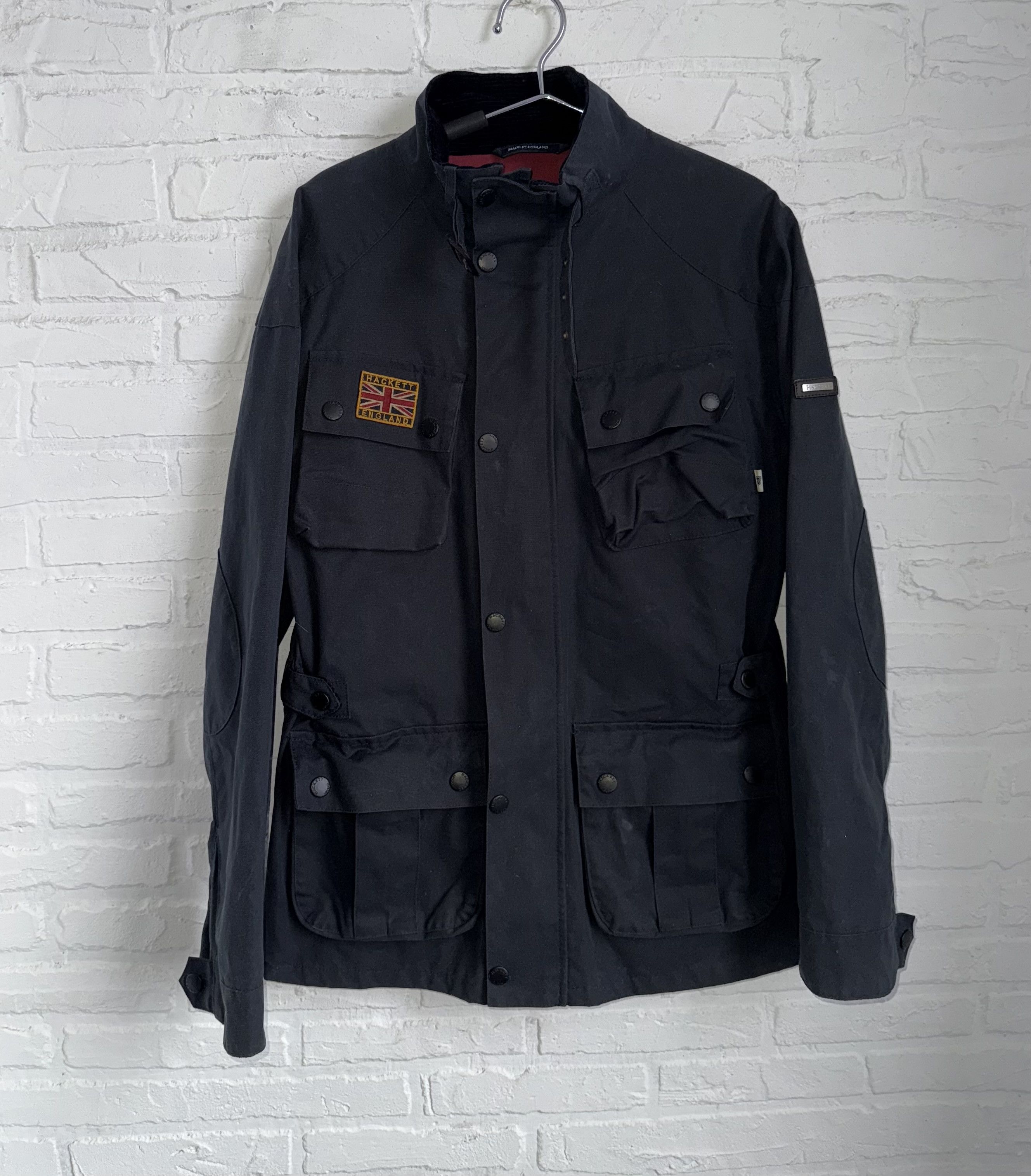 Hackett Hackett wax rally jacket millerain Size US S / EU 44-46 / 1 - 1 Thumbnail
