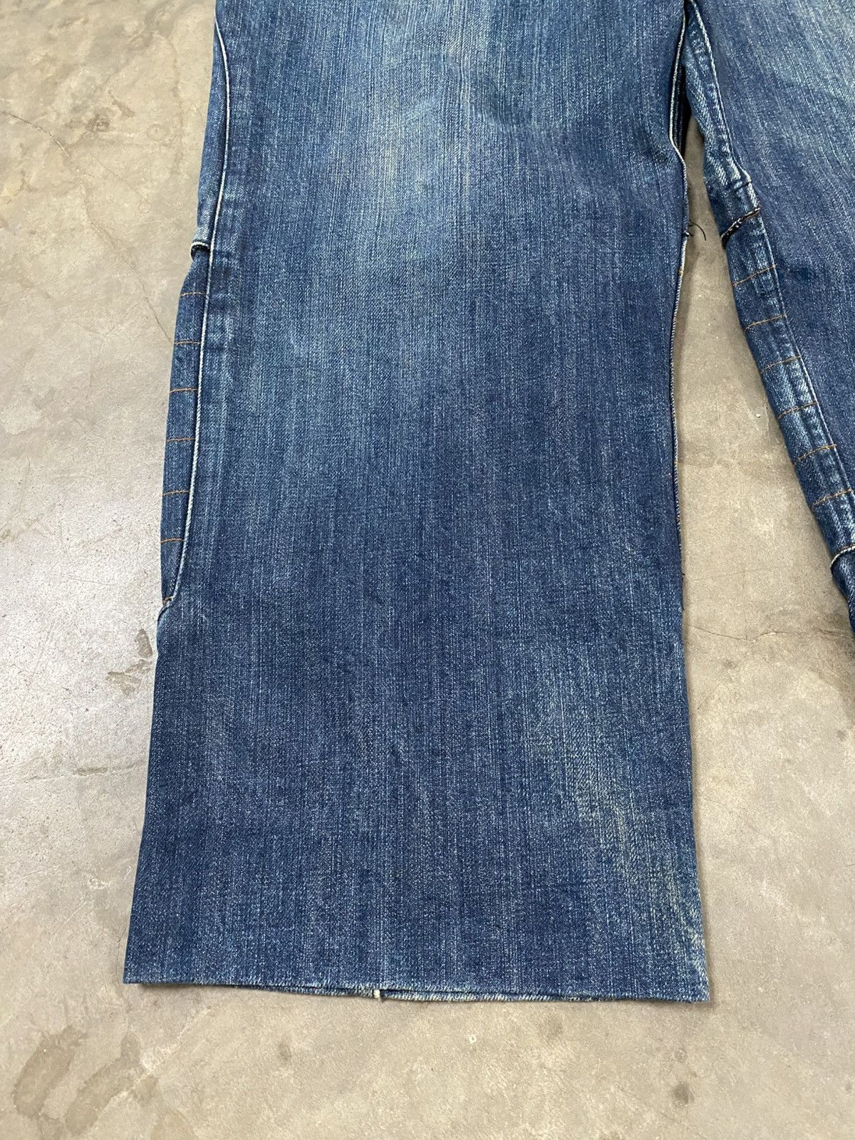 Hysteric Glamour × JNCO Vintage OG Mad Hectic Scout Denim 3 Quarter Jeans act200 Size US 36 / EU 52 - 9 Thumbnail