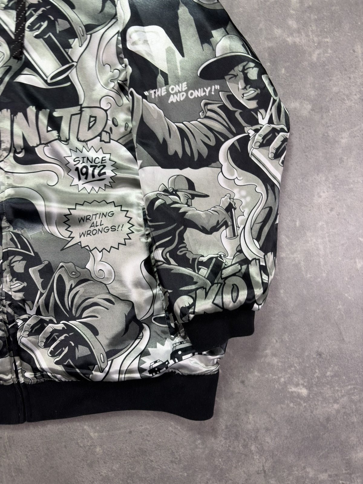 Ecko Unltd. 00s Ecko Unltd. Reversible AOP Printed Baggy Zip Hoodie XXL Size US XXL / EU 58 / 5 - 14 Thumbnail