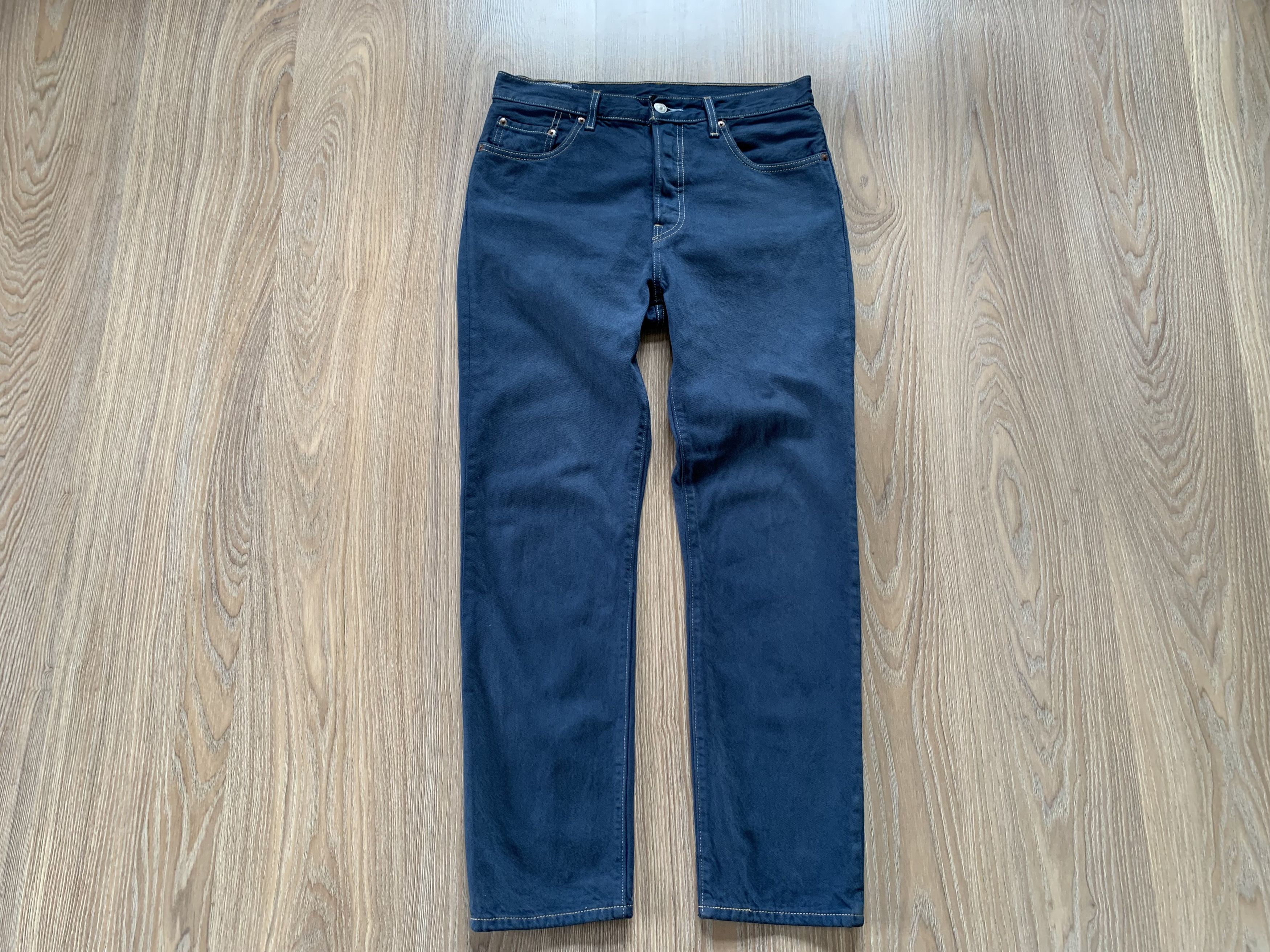 Levi's Women’s Levis Premium 501 Blue Denim Jeans Size 28" / US 6 / IT 42 - 2 Thumbnail